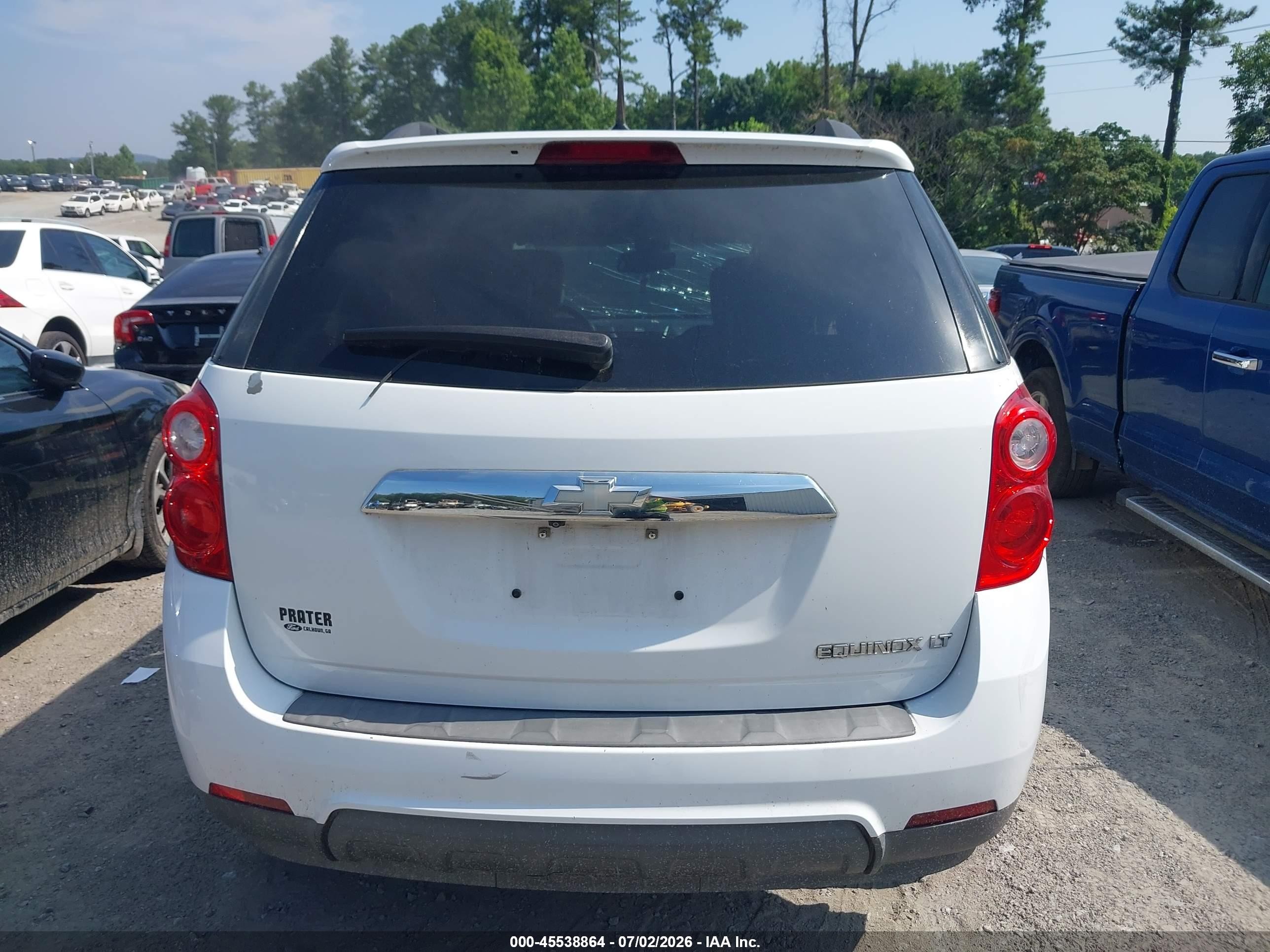2010 Chevrolet Equinox Lt Белый vin: 2CNALPEW9A6386472