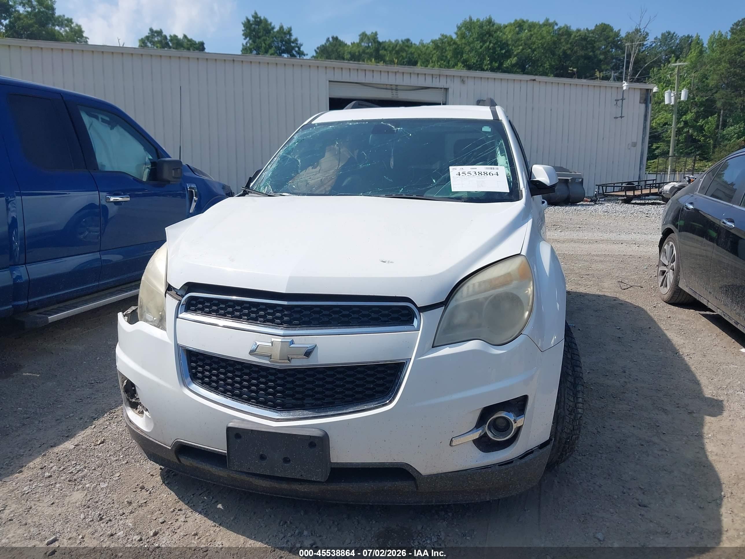 2010 Chevrolet Equinox Lt Белый vin: 2CNALPEW9A6386472