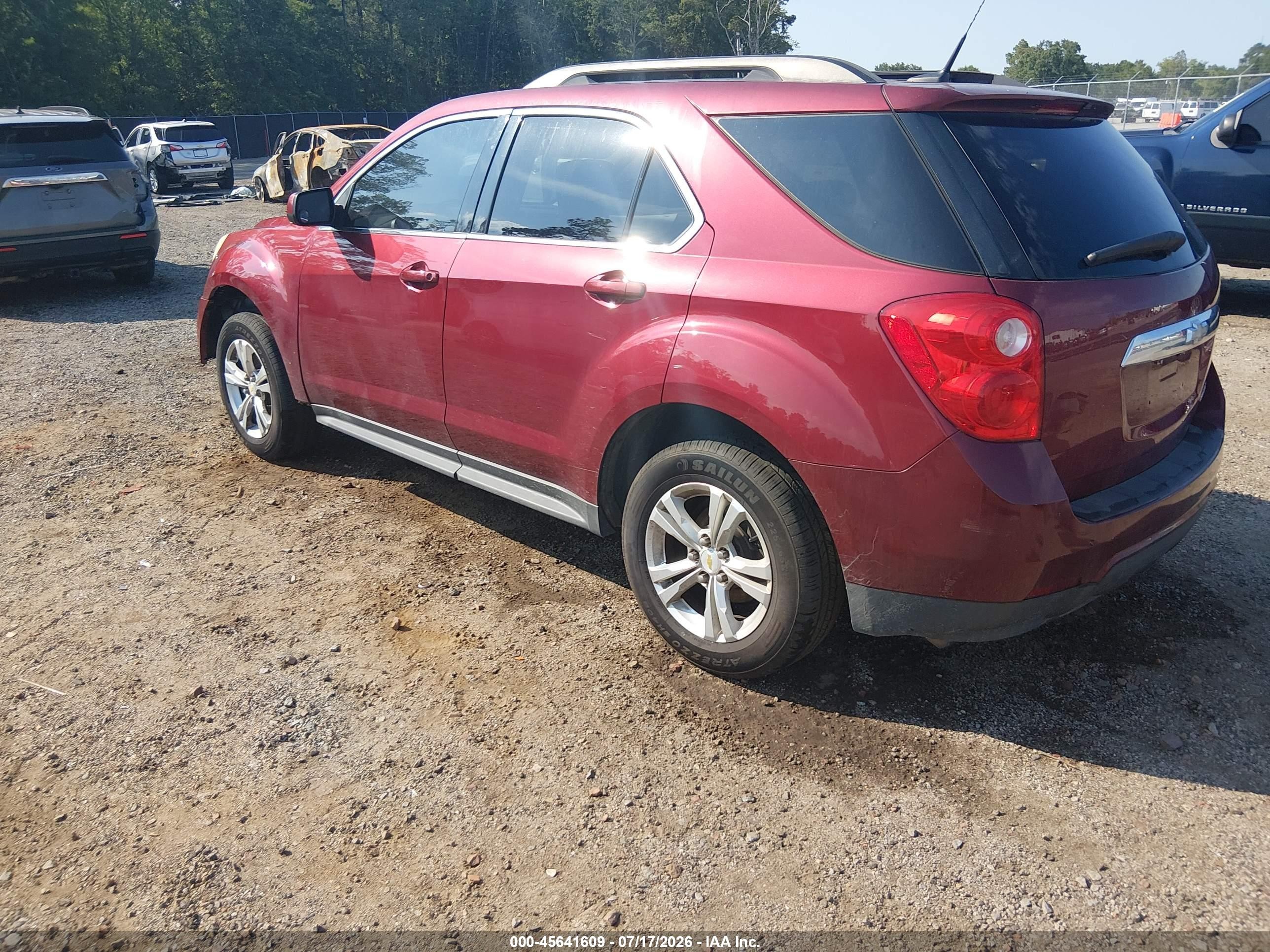 2010 Chevrolet Equinox Lt Красный vin: 2CNALPEWXA6312350