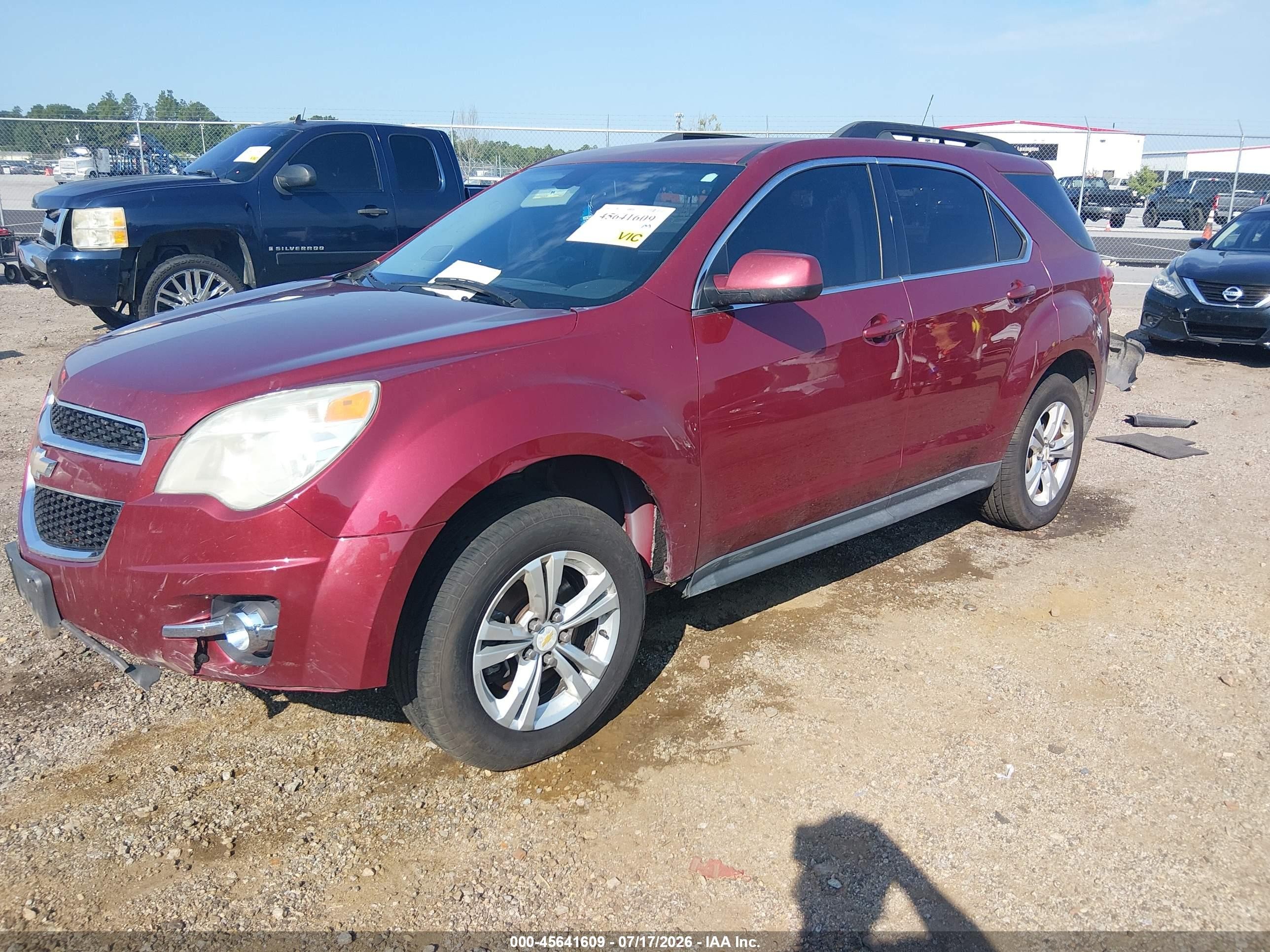 2010 Chevrolet Equinox Lt Красный vin: 2CNALPEWXA6312350