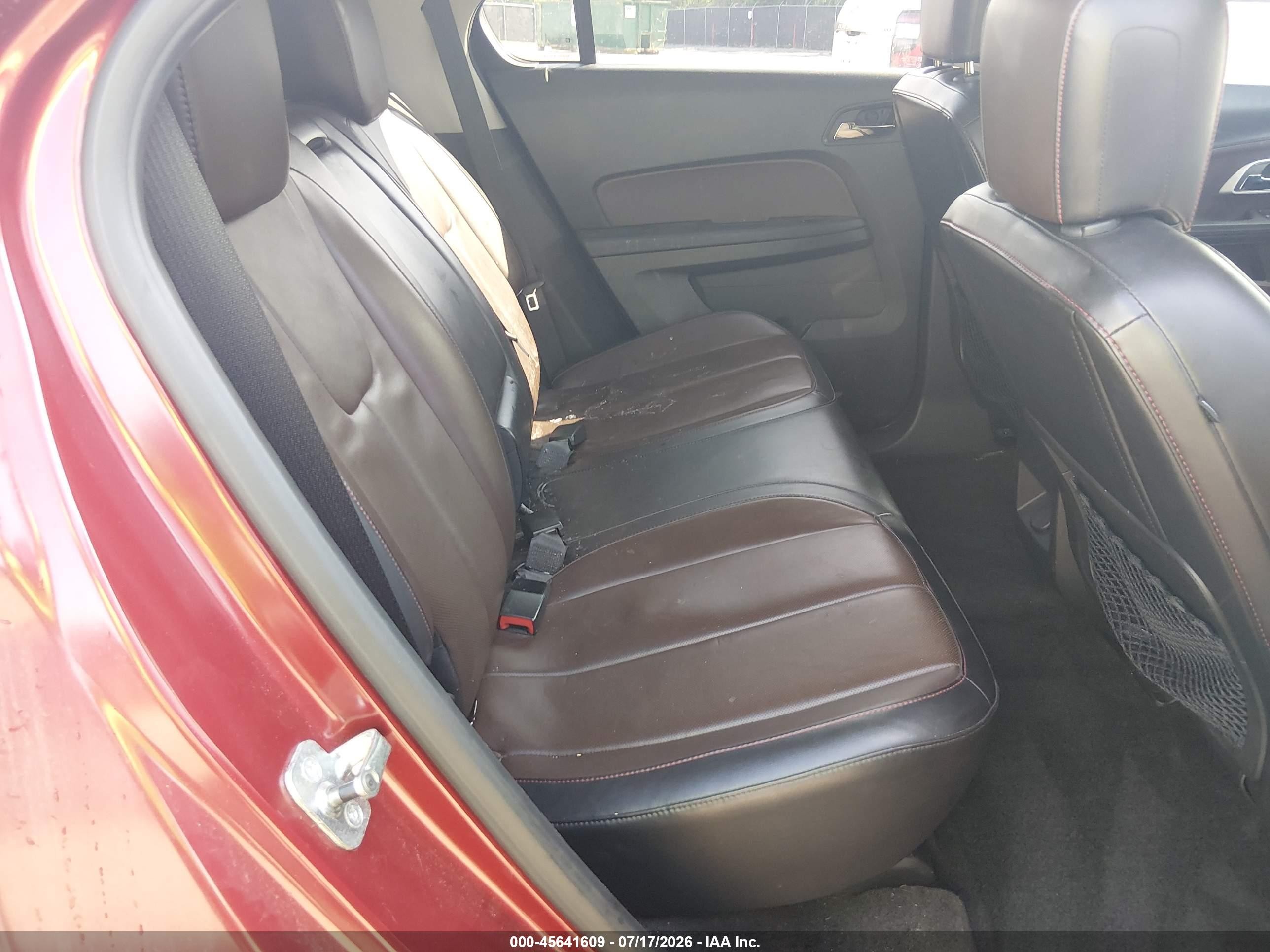 2010 Chevrolet Equinox Lt Красный vin: 2CNALPEWXA6312350