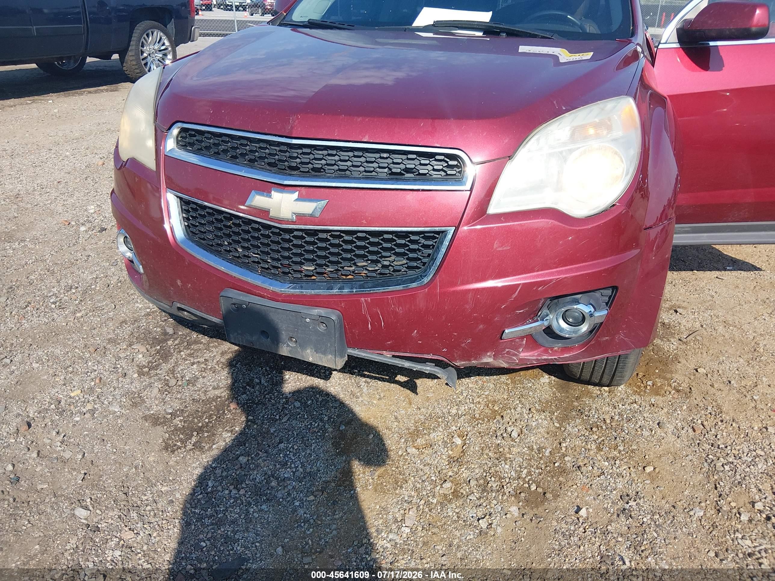 2010 Chevrolet Equinox Lt Красный vin: 2CNALPEWXA6312350