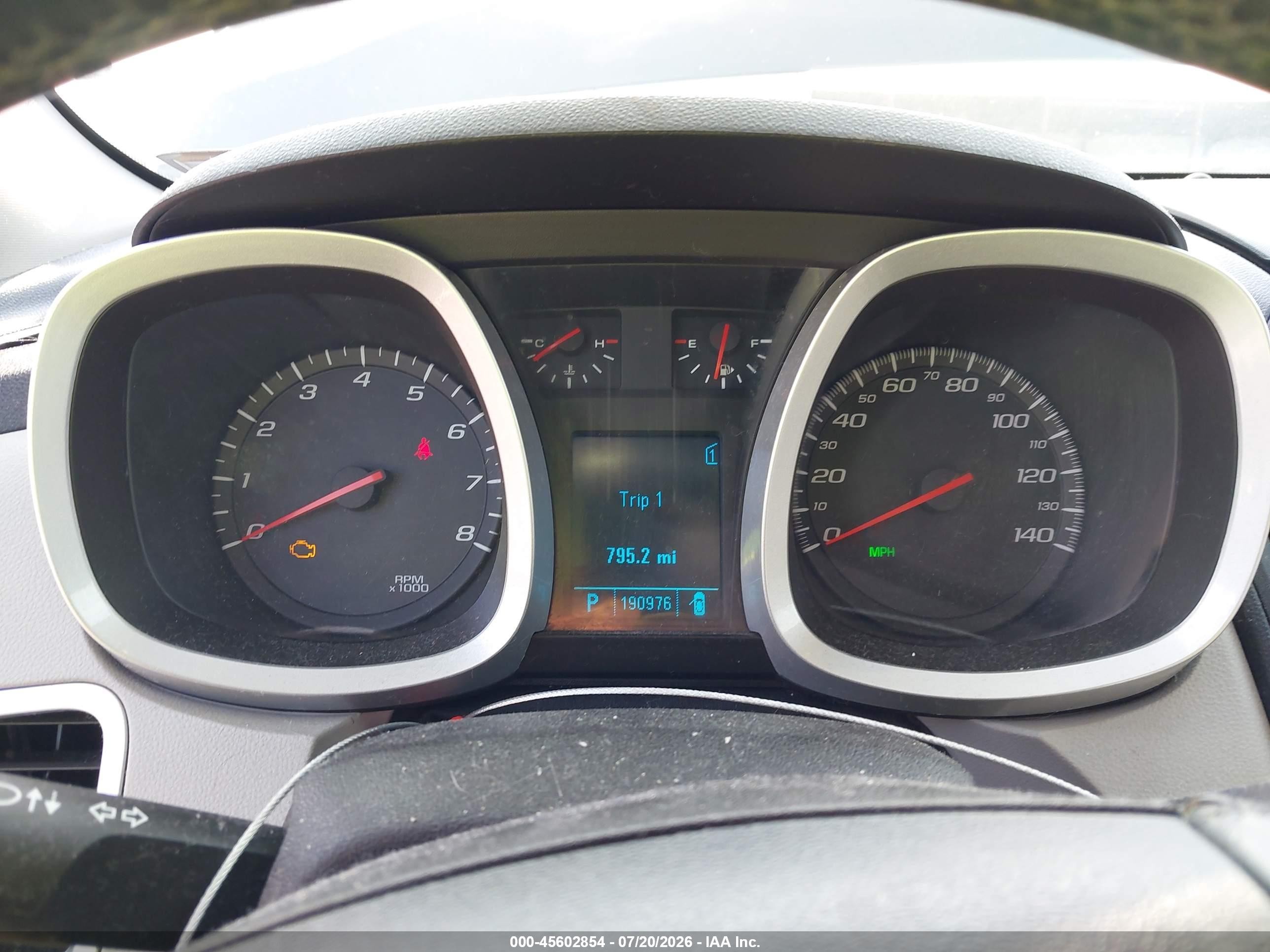 2010 Chevrolet Equinox Lt Gray vin: 2CNALPEWXA6359801