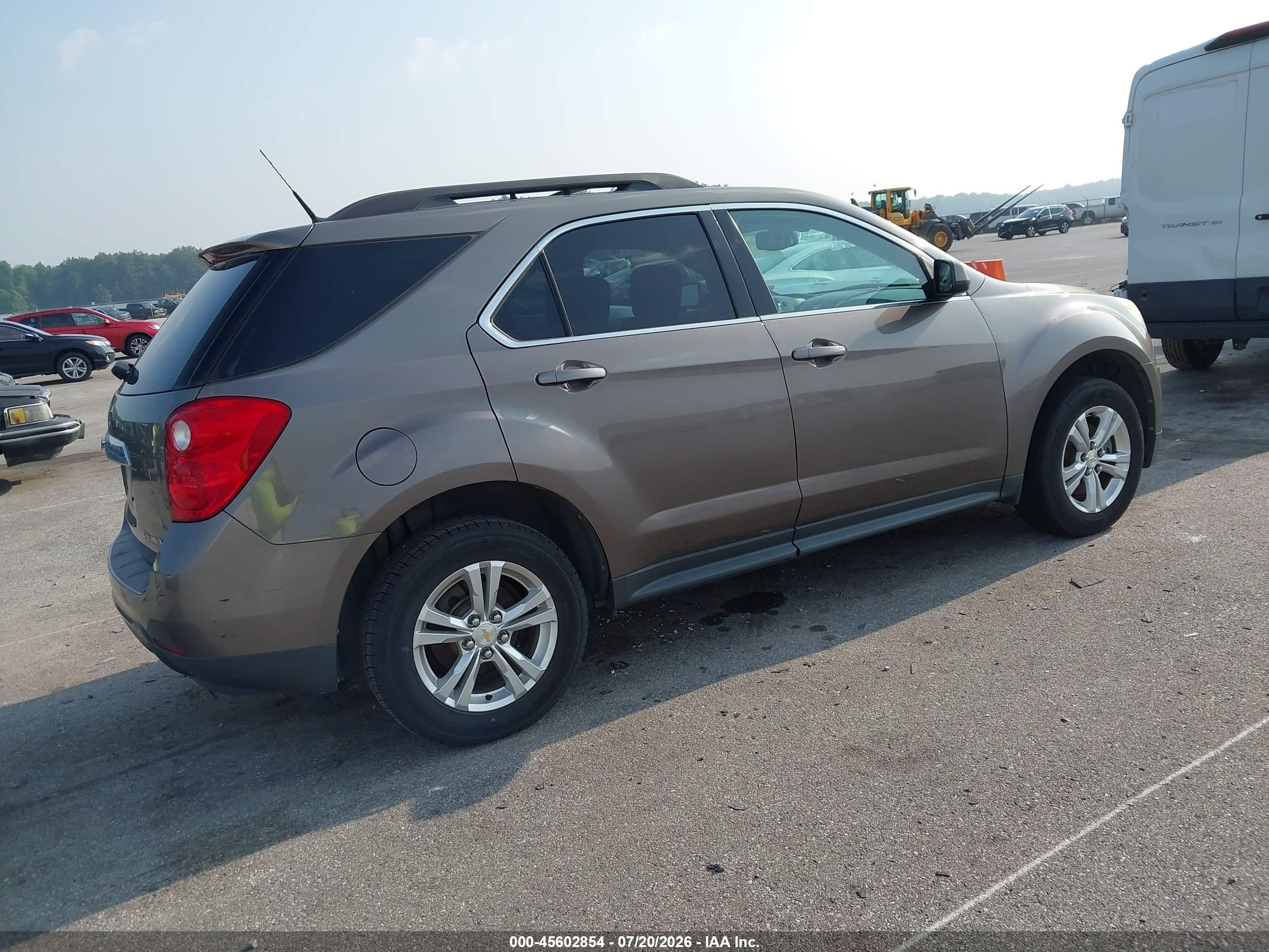 2010 Chevrolet Equinox Lt Gray vin: 2CNALPEWXA6359801