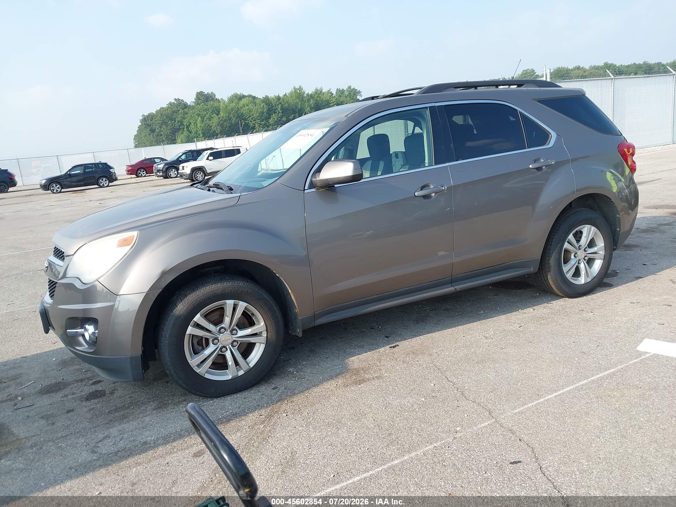 2010 Chevrolet Equinox Lt Gray vin: 2CNALPEWXA6359801