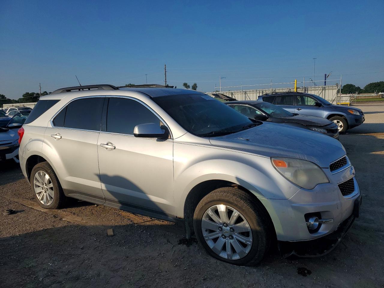 2010 Chevrolet Equinox Lt Silver vin: 2CNALPEWXA6404073