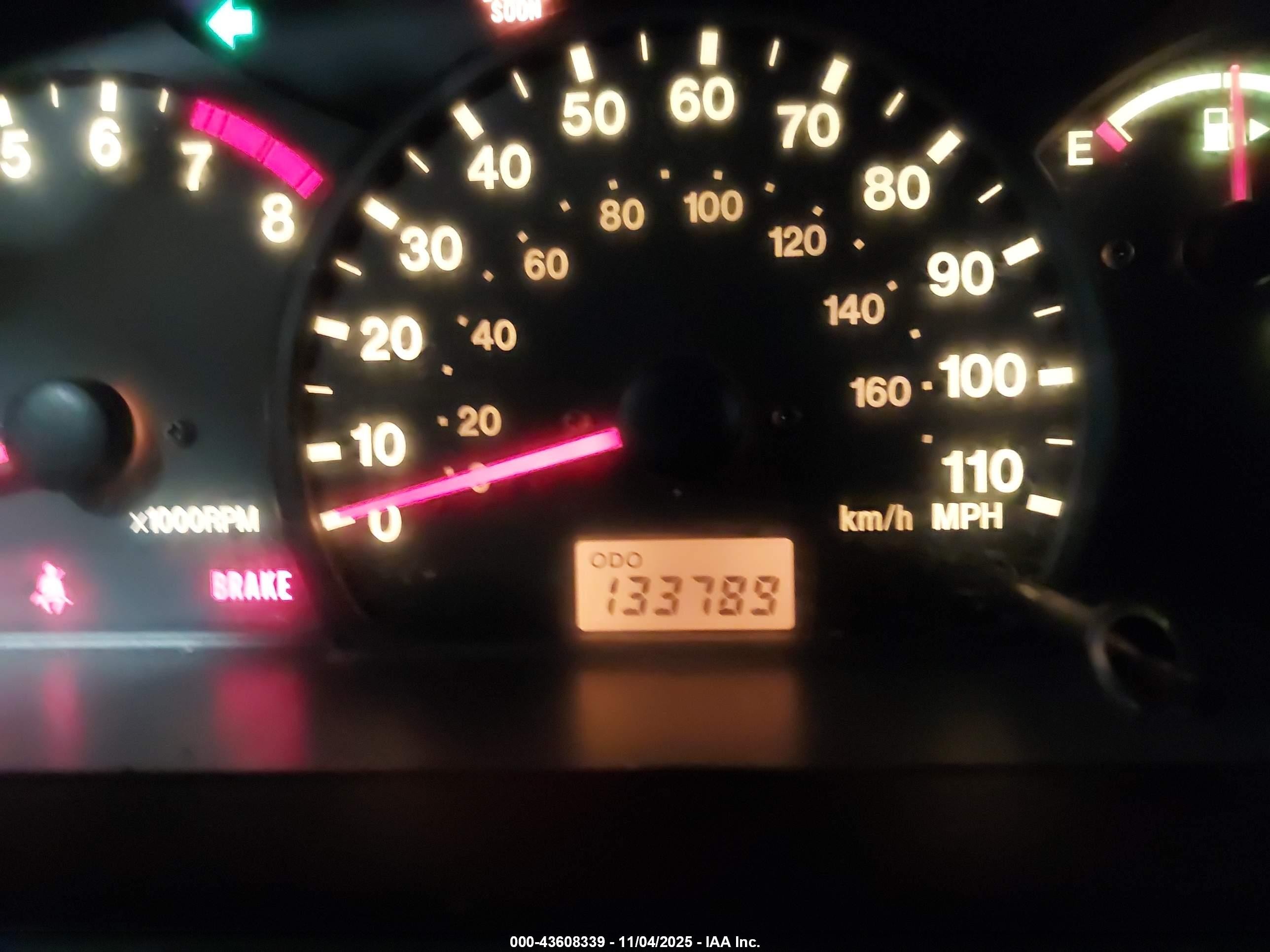 2004 Chevrolet Tracker   Зеленый vin: 2CNBE134346909566