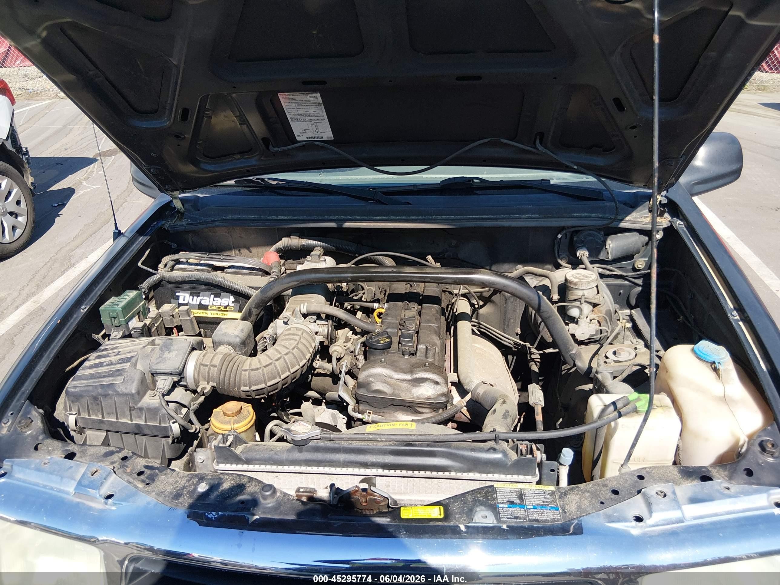 2003 Chevrolet Tracker Hard Top Base Черный vin: 2CNBE13C236950860
