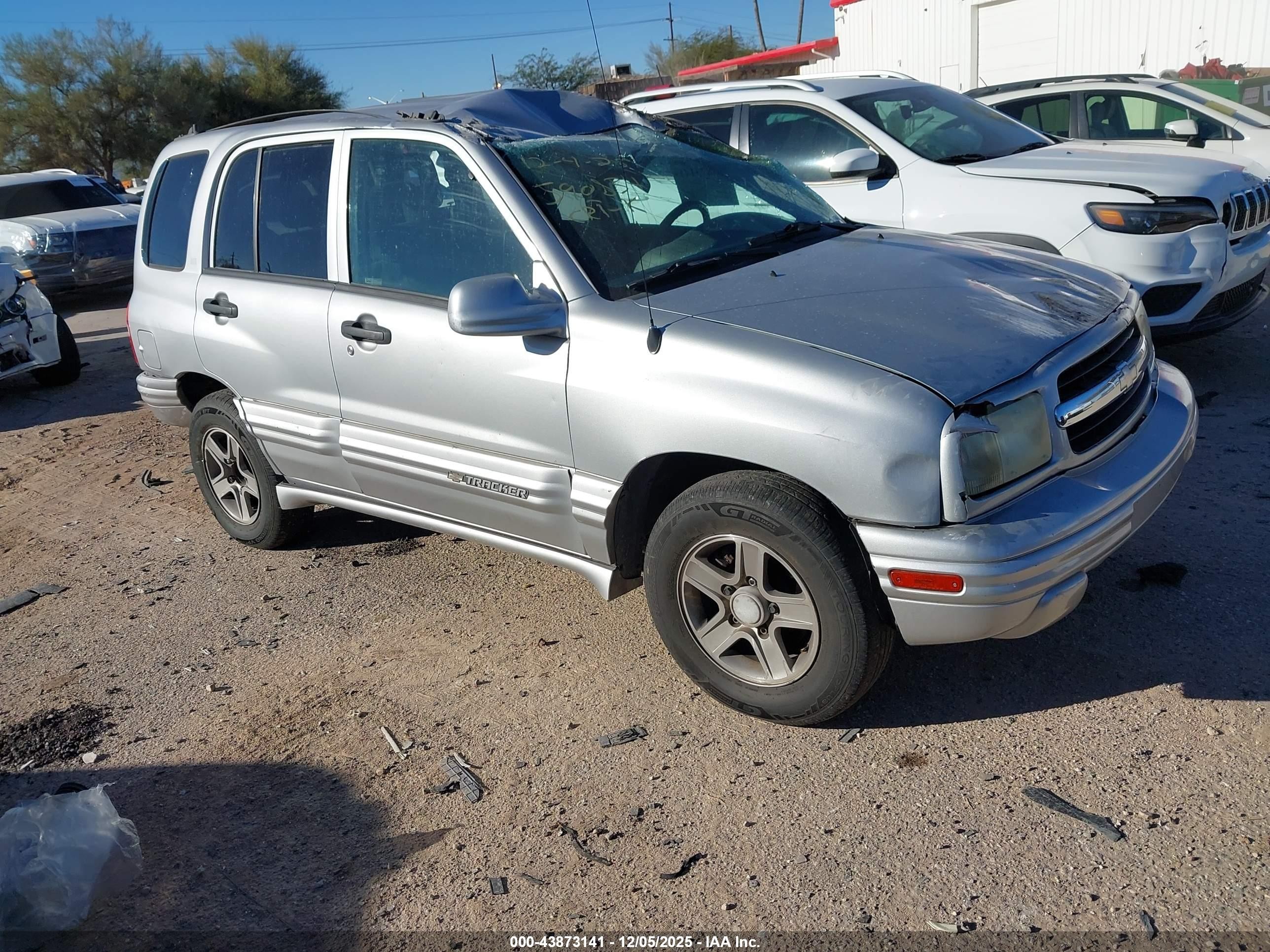 2004 Chevrolet Tracker Lt Silver vin: 2CNBE634546901675