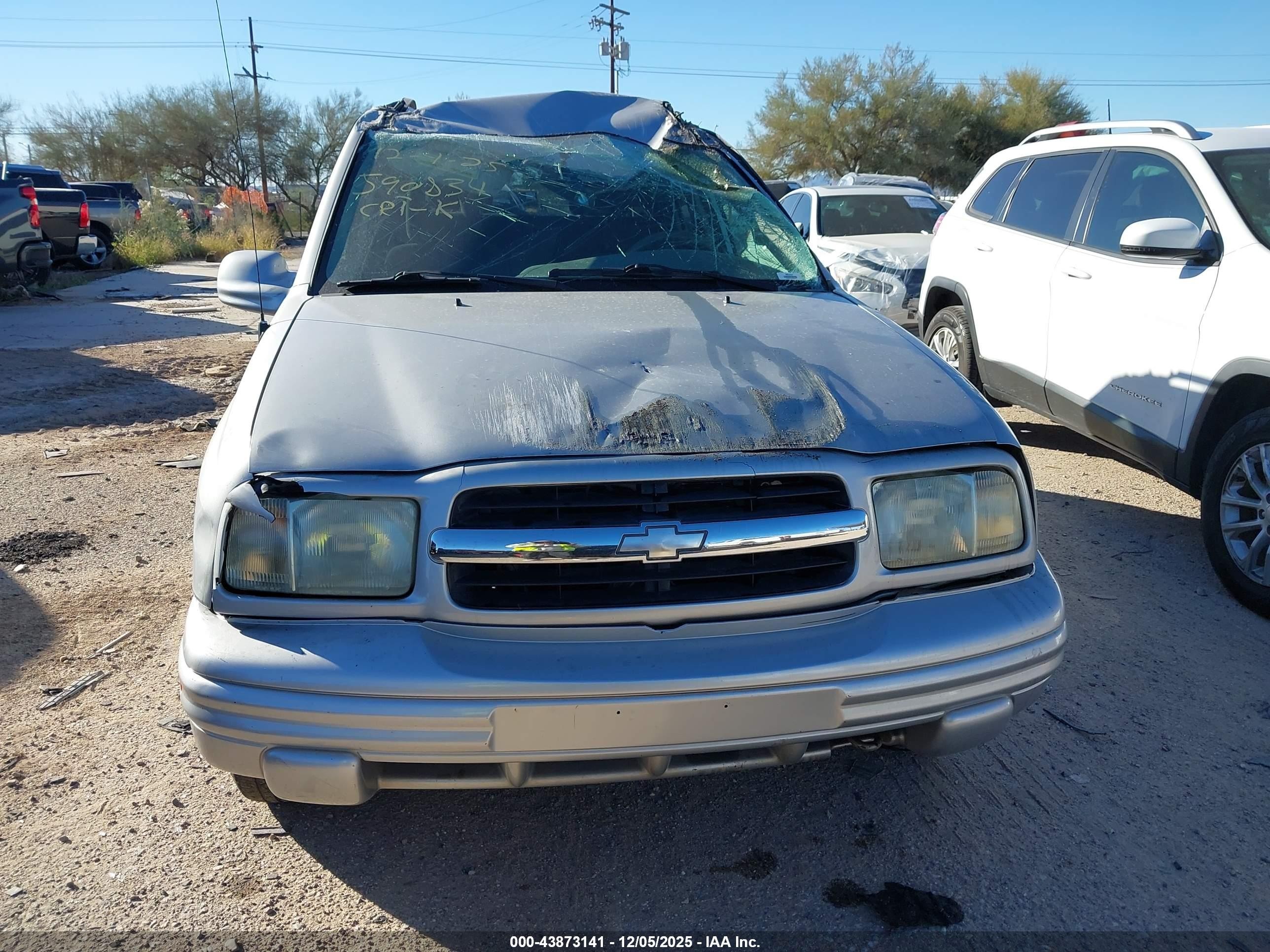 2004 Chevrolet Tracker Lt Silver vin: 2CNBE634546901675