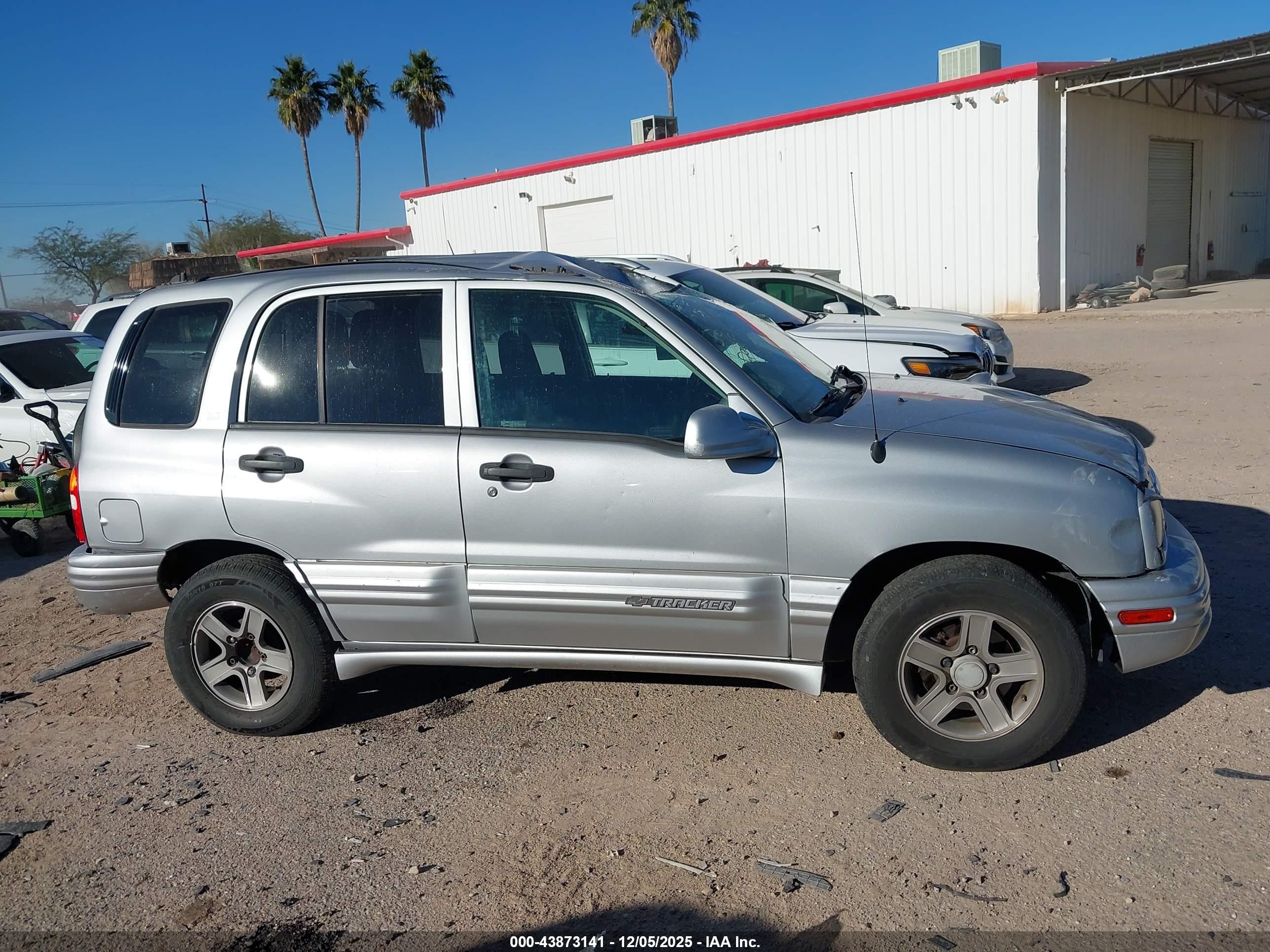 2004 Chevrolet Tracker Lt Silver vin: 2CNBE634546901675