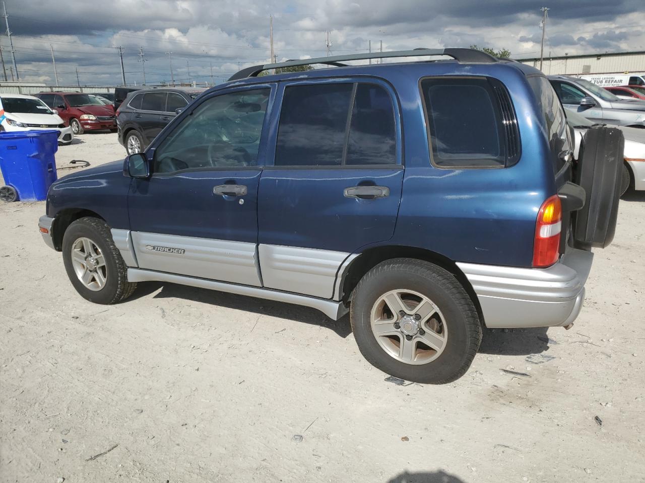 2002 Chevrolet Tracker Lt Blue vin: 2CNBE634826917074