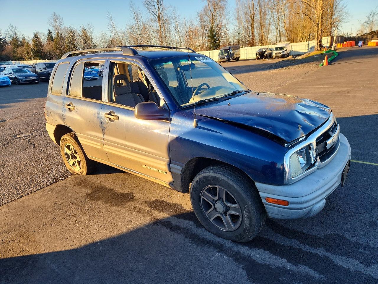 2004 Chev Tracker Blue vin: 2CNBJ134046909245