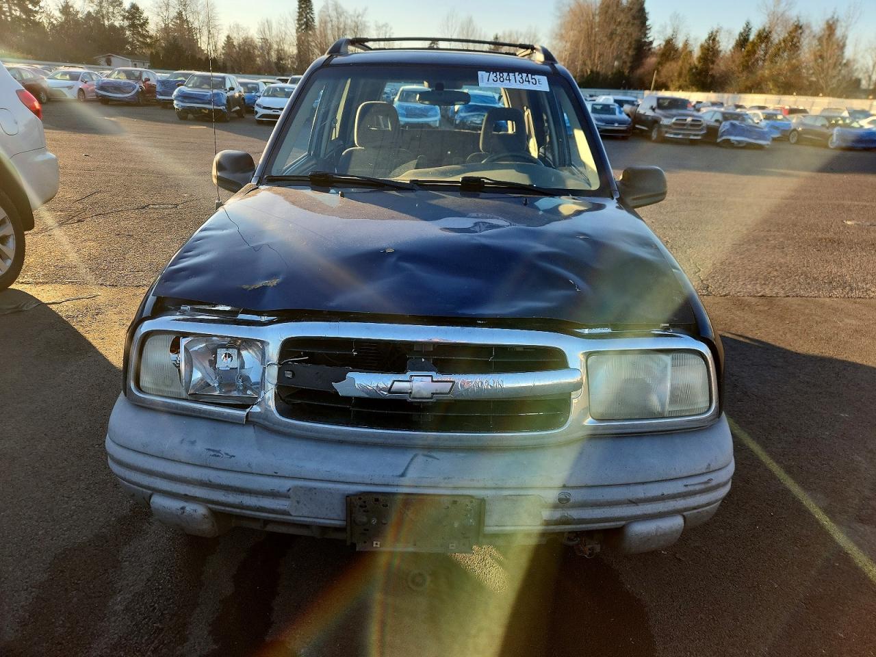 2004 Chev Tracker Blue vin: 2CNBJ134046909245
