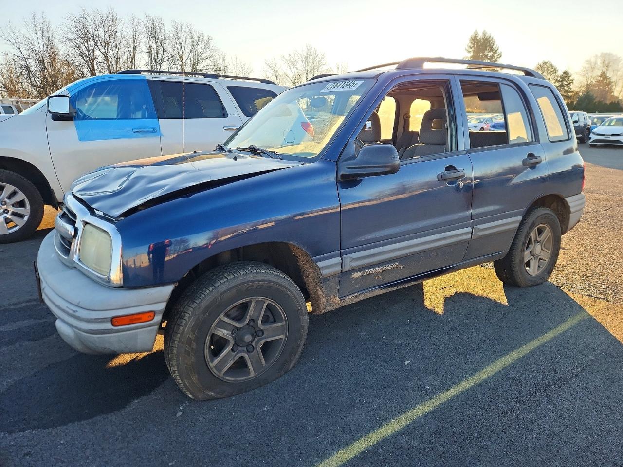 2004 Chev Tracker Blue vin: 2CNBJ134046909245