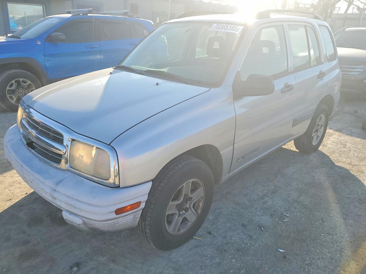 2004 Chevrolet Tracker Silver vin: 2CNBJ134346911409