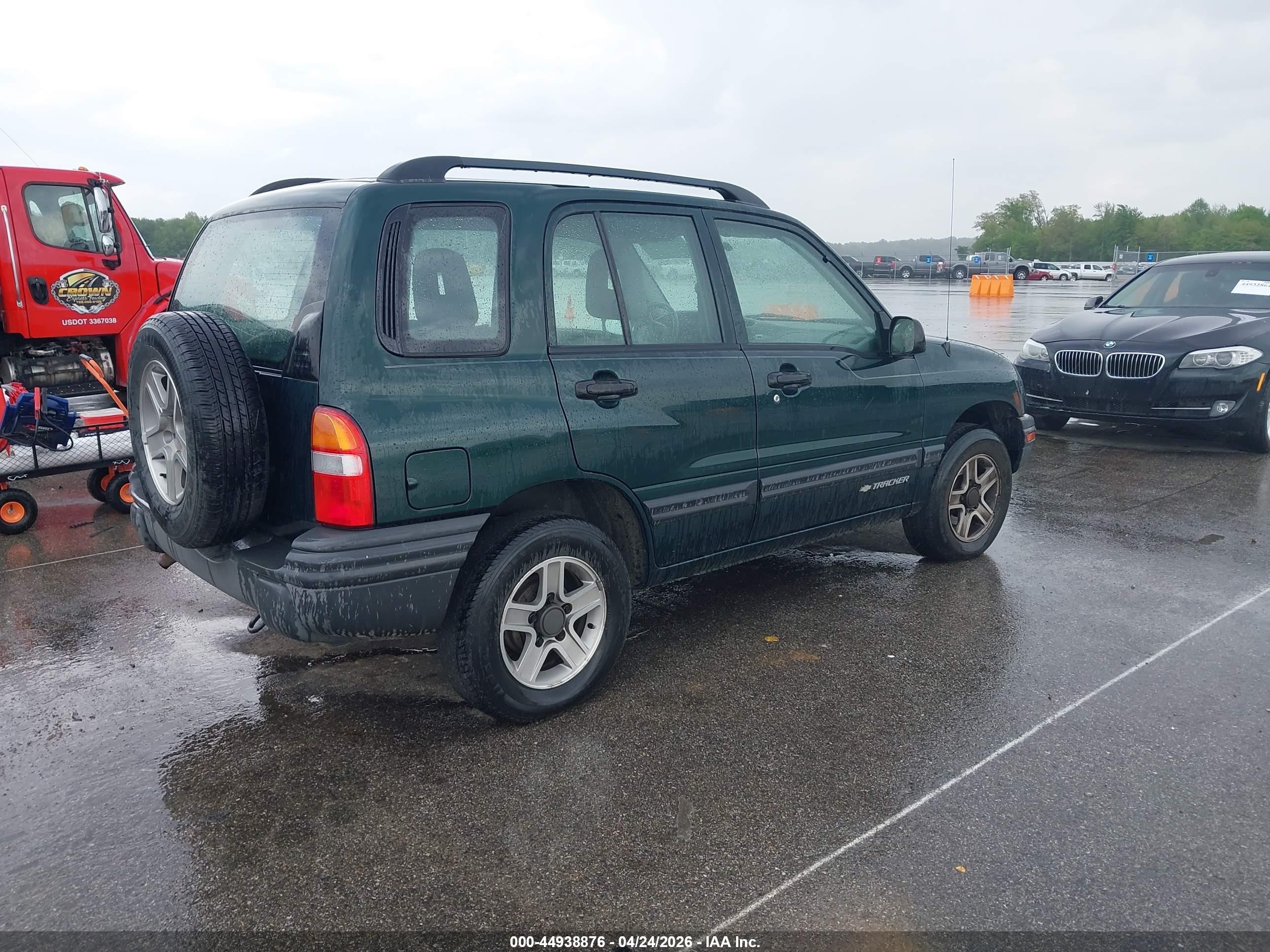 2004 Chevrolet Tracker   Green vin: 2CNBJ134446909992