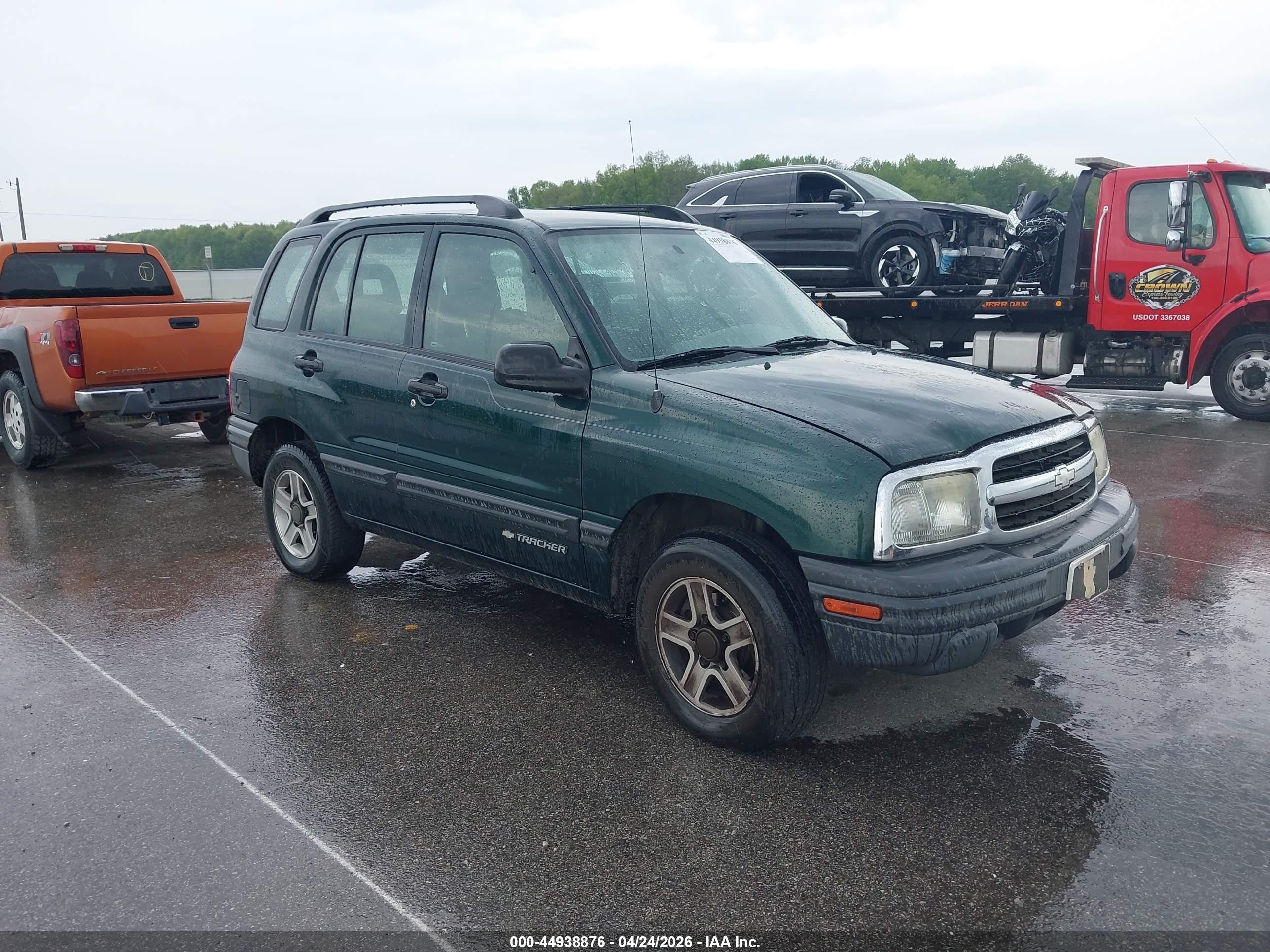 2004 Chevrolet Tracker   Green vin: 2CNBJ134446909992