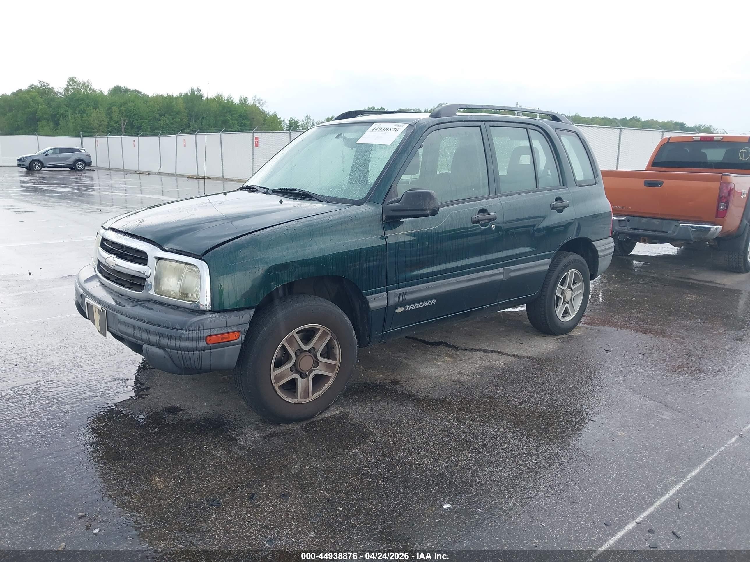 2004 Chevrolet Tracker   Green vin: 2CNBJ134446909992