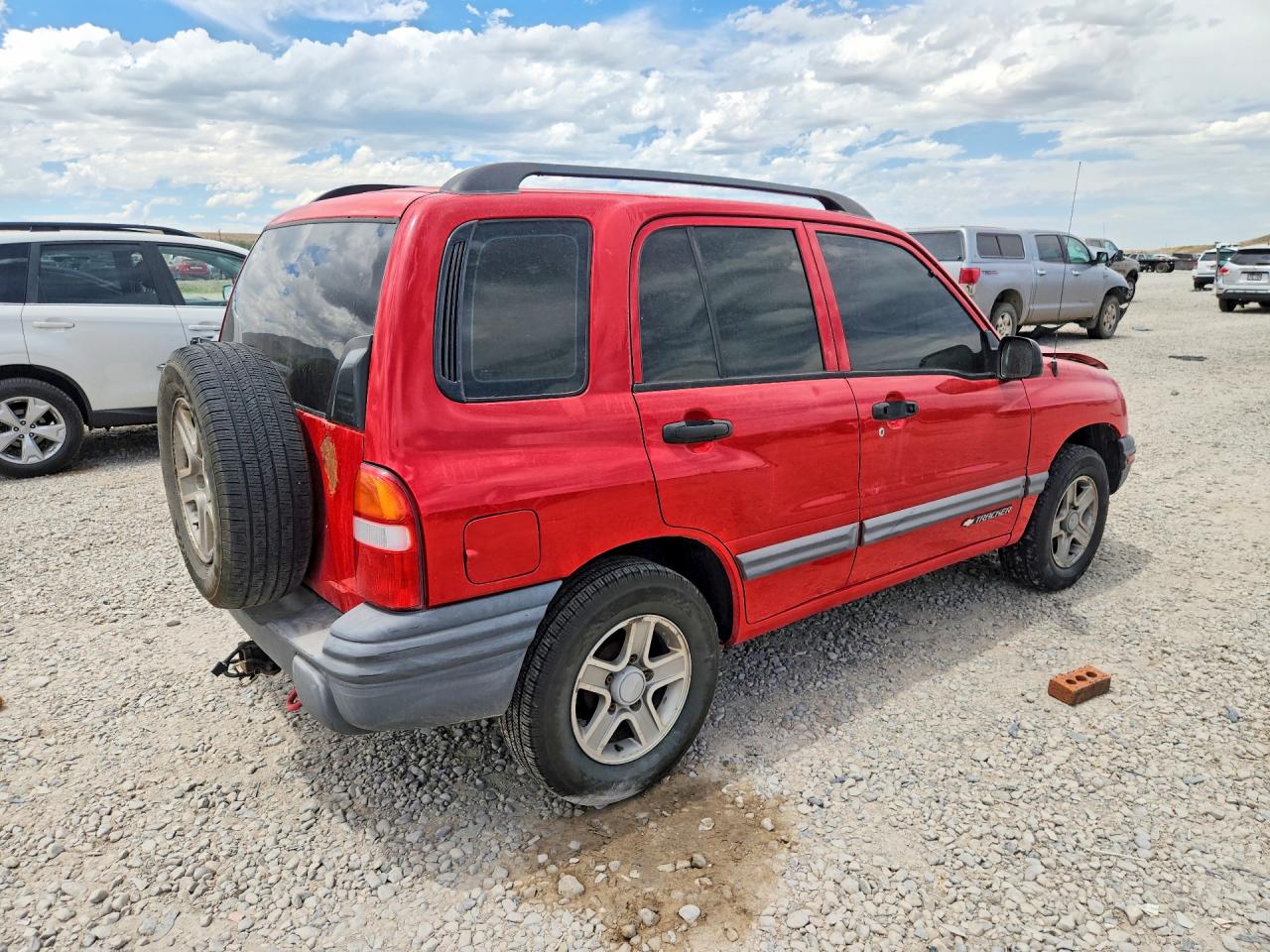 2004 Chevrolet Tracker Red vin: 2CNBJ134646918709