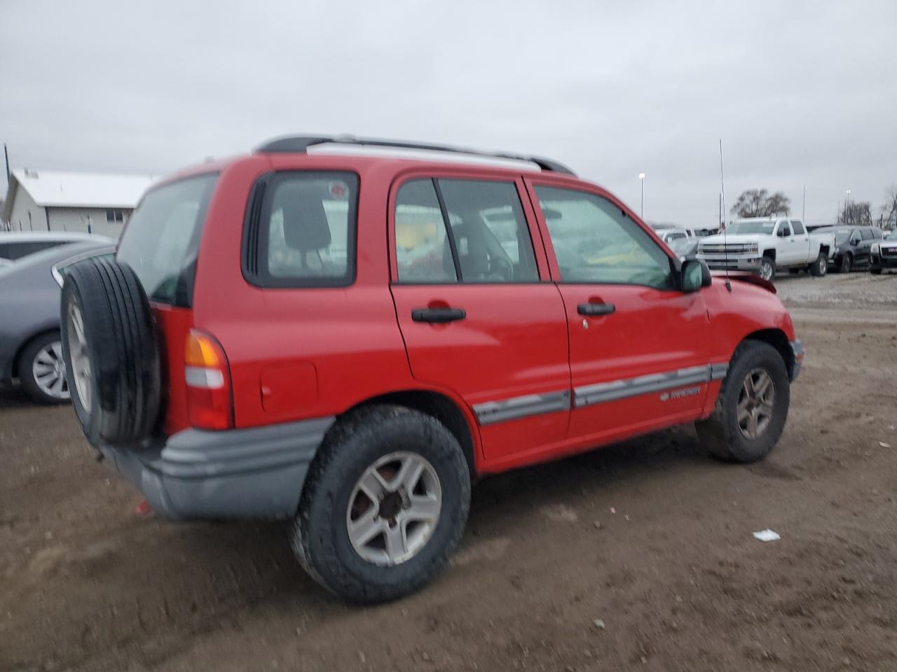 2004 Chevrolet Tracker Red vin: 2CNBJ134846918517