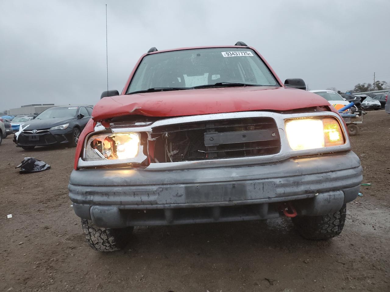 2004 Chevrolet Tracker Red vin: 2CNBJ134846918517