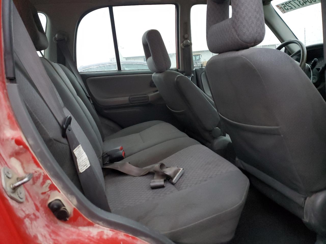 2004 Chevrolet Tracker Red vin: 2CNBJ134846918517