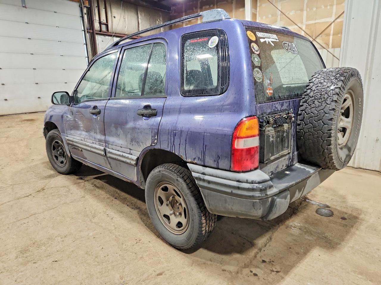 1999 Chevrolet Tracker Blue vin: 2CNBJ13C0X6932410