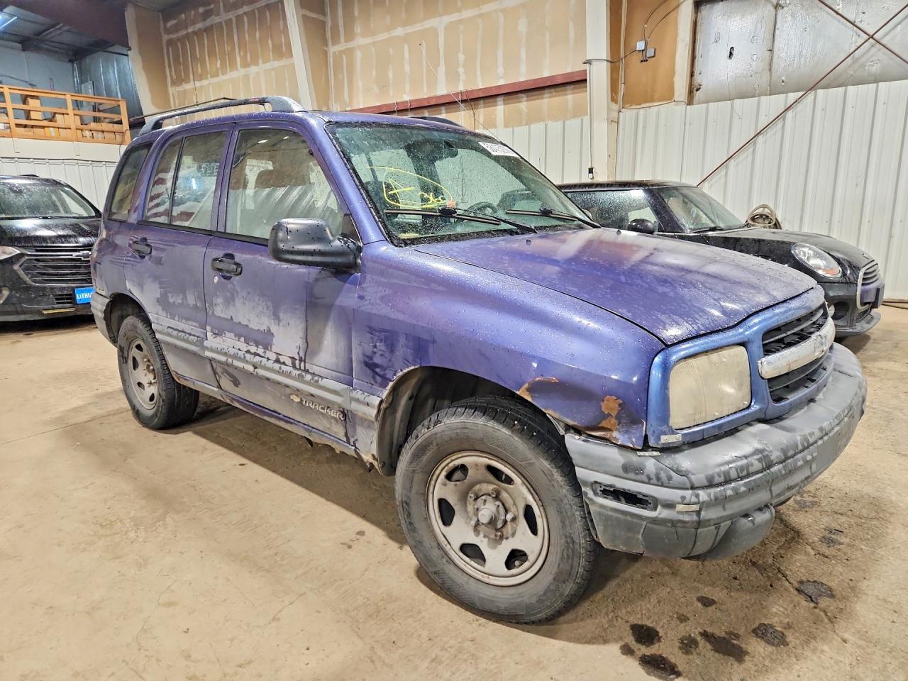 1999 Chevrolet Tracker Blue vin: 2CNBJ13C0X6932410