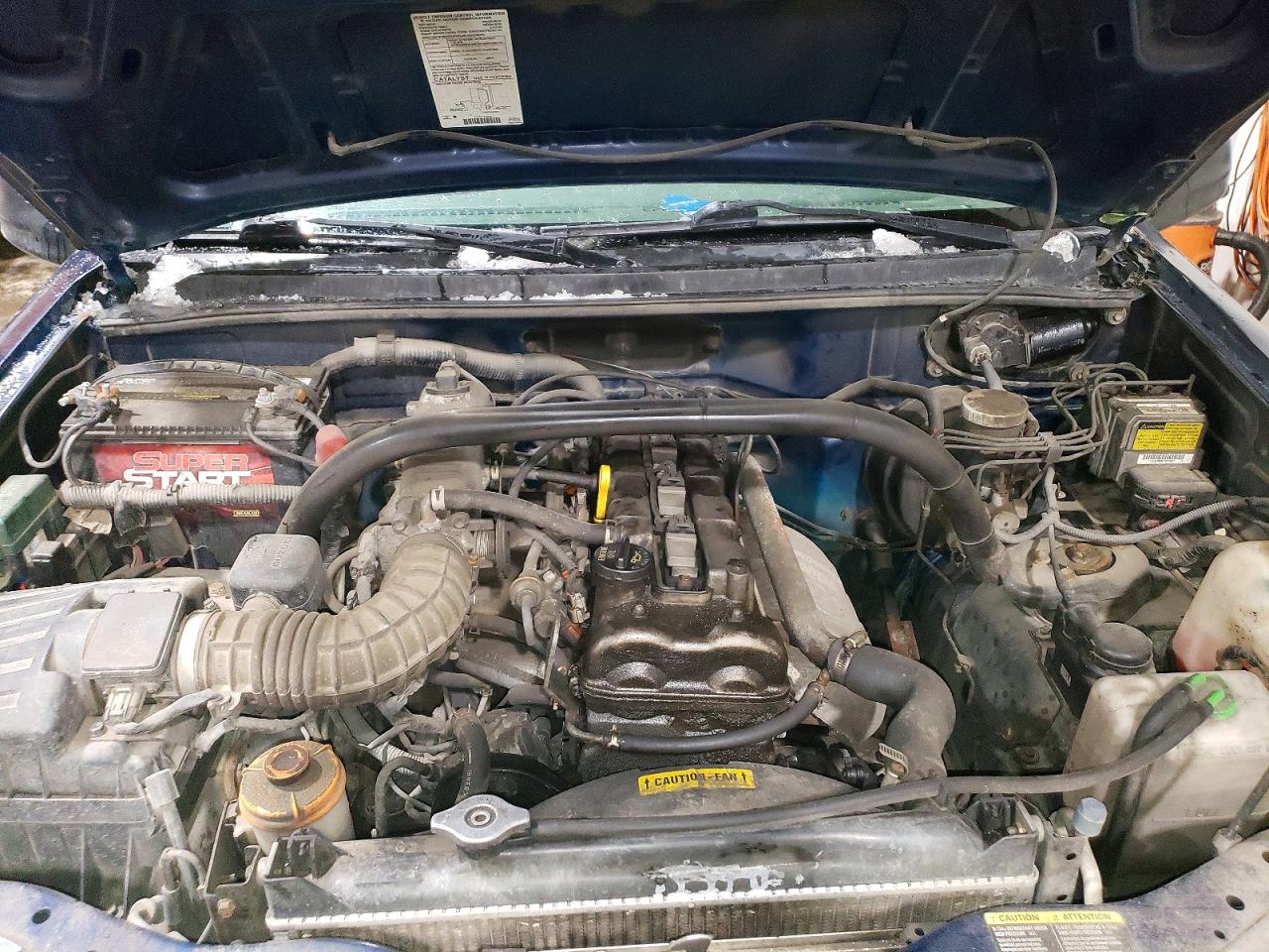 2003 Chevrolet Tracker Blue vin: 2CNBJ13C536900577