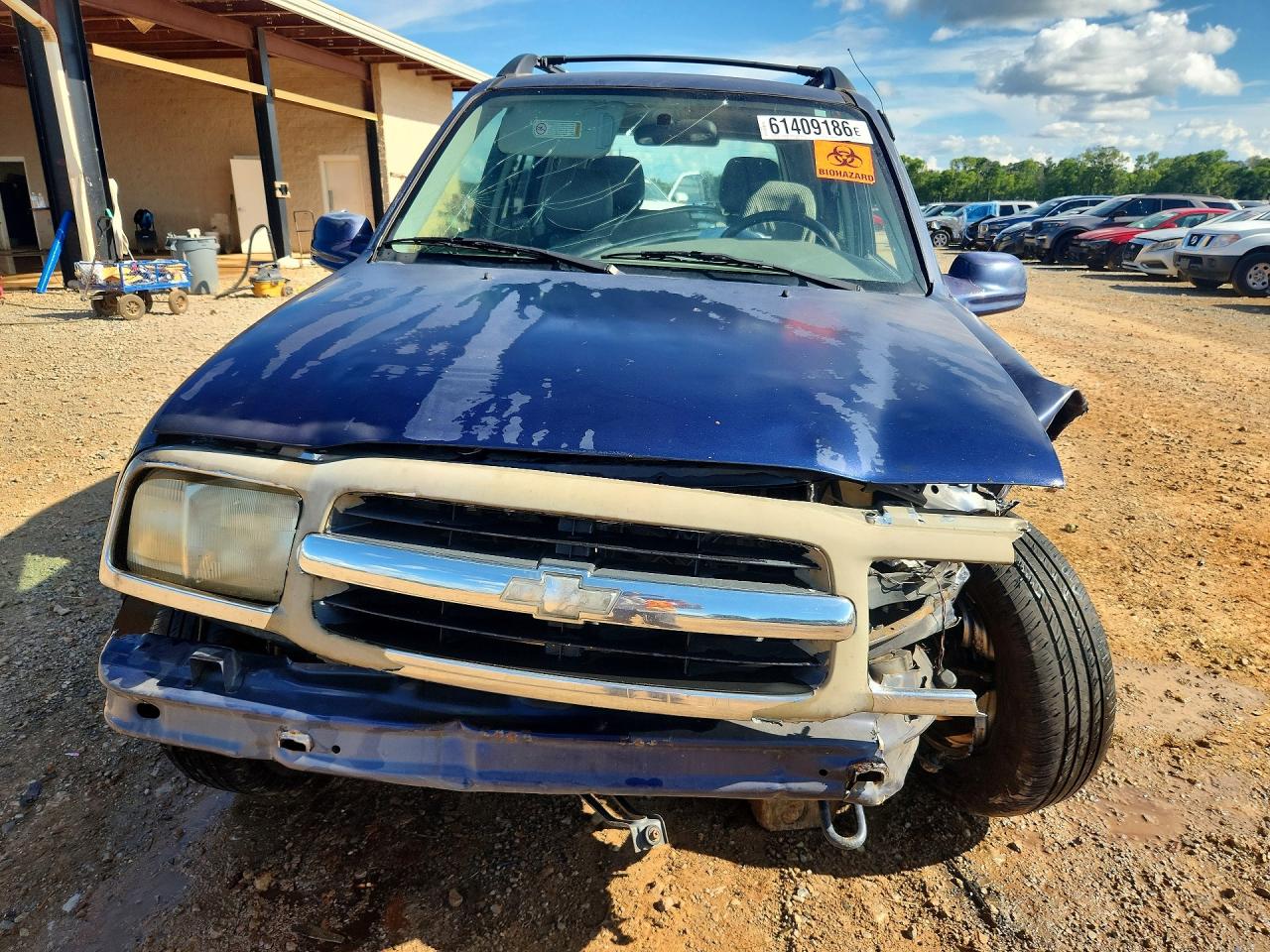 2001 Chevrolet Tracker Lt Blue vin: 2CNBJ634116942151