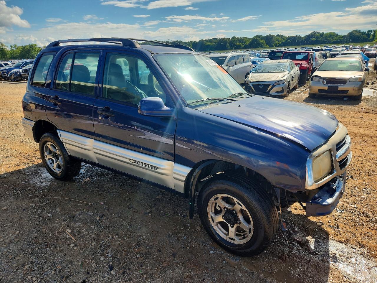 2001 Chevrolet Tracker Lt Blue vin: 2CNBJ634116942151