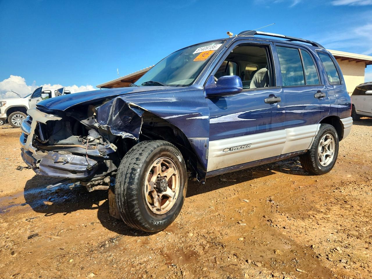 2001 Chevrolet Tracker Lt Blue vin: 2CNBJ634116942151