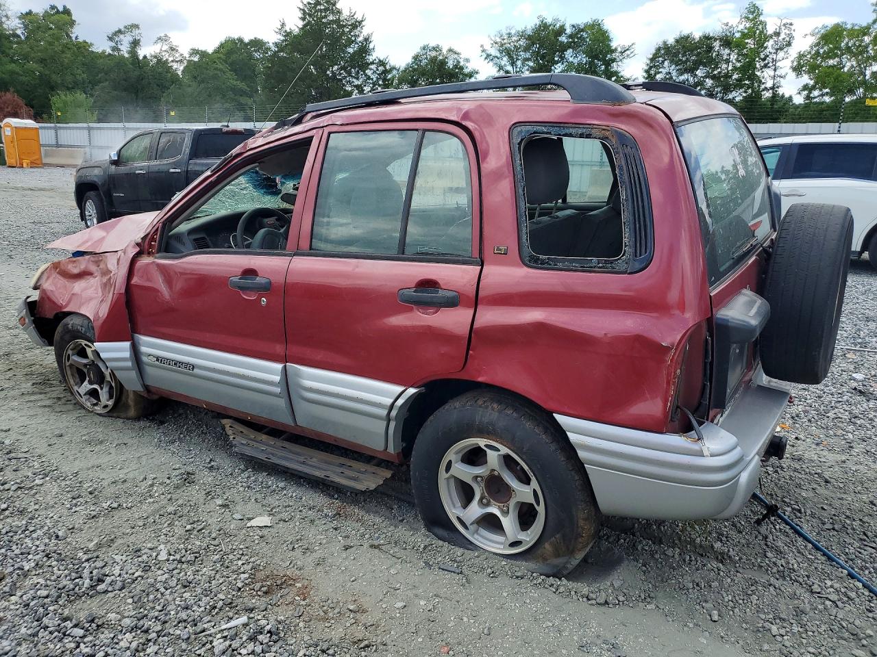 2001 Chevrolet Tracker Lt Red vin: 2CNBJ634316948193