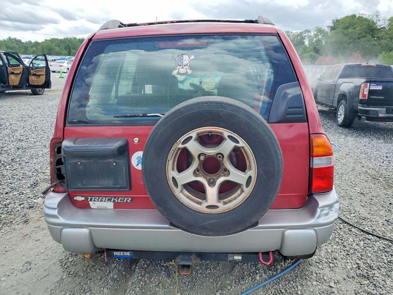 2001 Chevrolet Tracker Lt Red vin: 2CNBJ634316948193