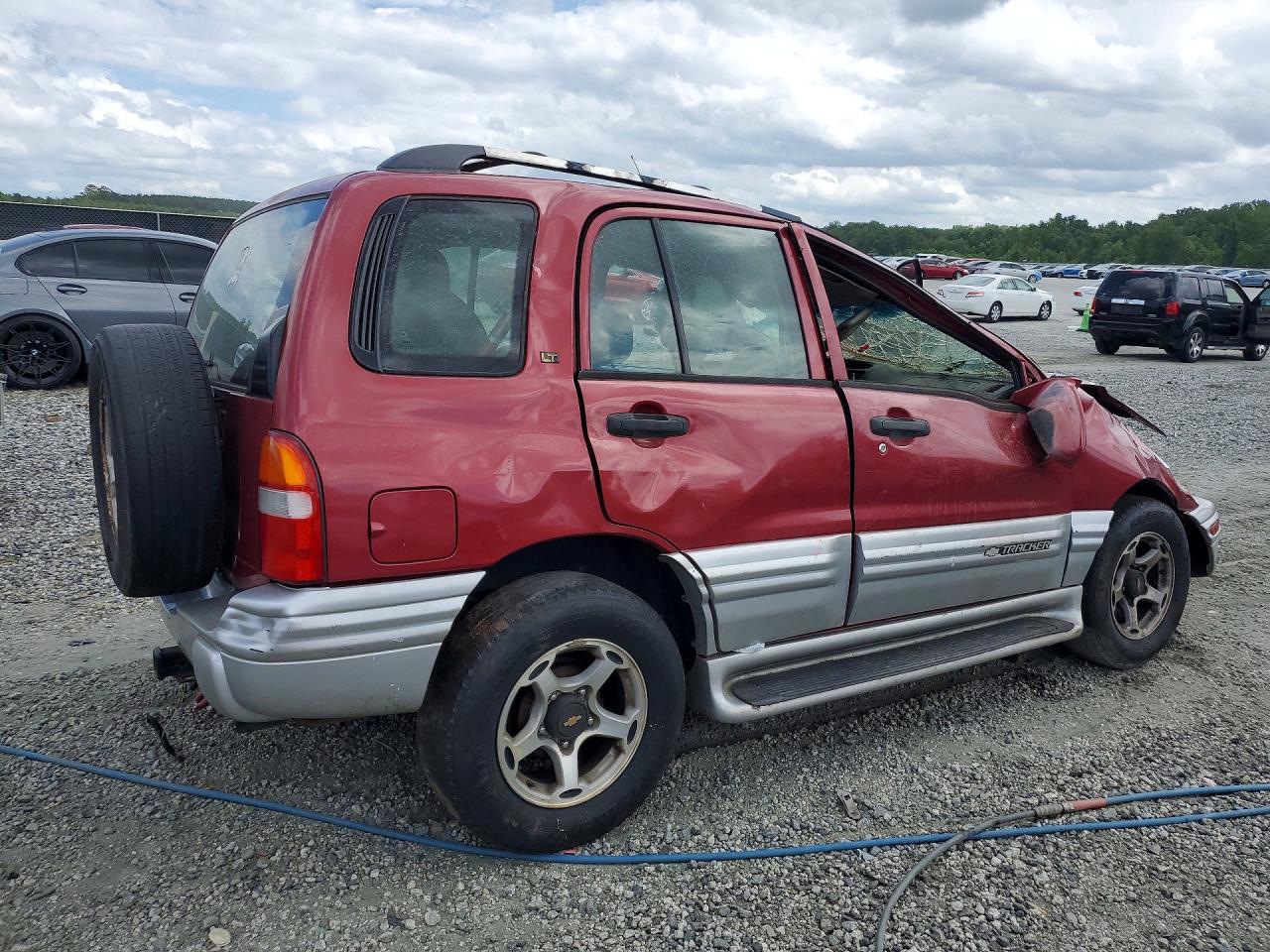 2001 Chevrolet Tracker Lt Red vin: 2CNBJ634316948193