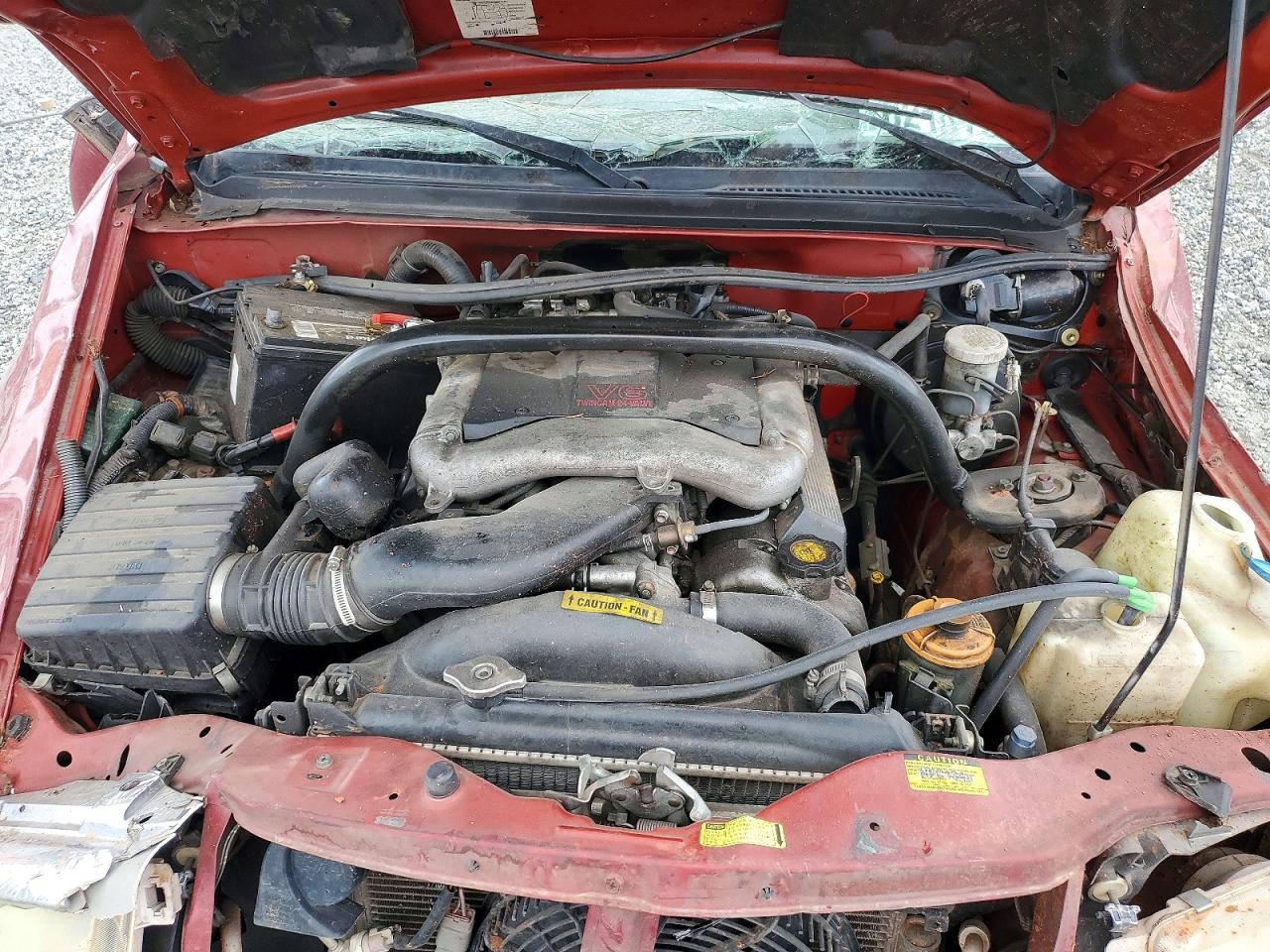 2001 Chevrolet Tracker Lt Red vin: 2CNBJ634316948193