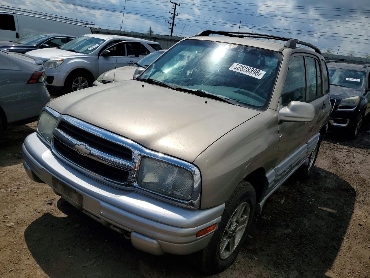 2002 Chevrolet Tracker Lt Gray vin: 2CNBJ634426925409