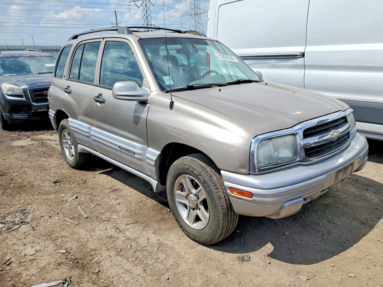 2002 Chevrolet Tracker Lt Gray vin: 2CNBJ634426925409