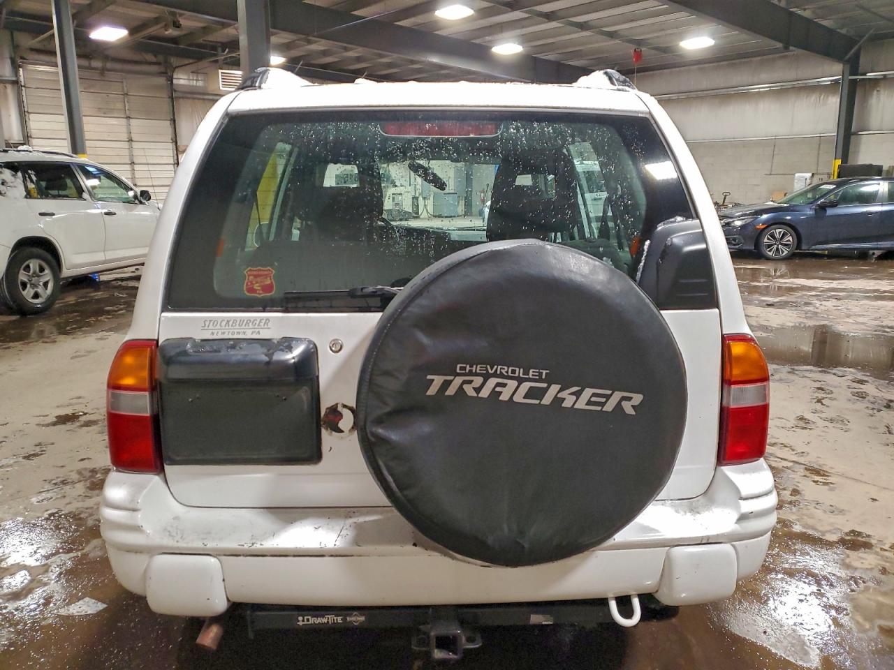 2004 Chevrolet Tracker Lt White vin: 2CNBJ634546907066