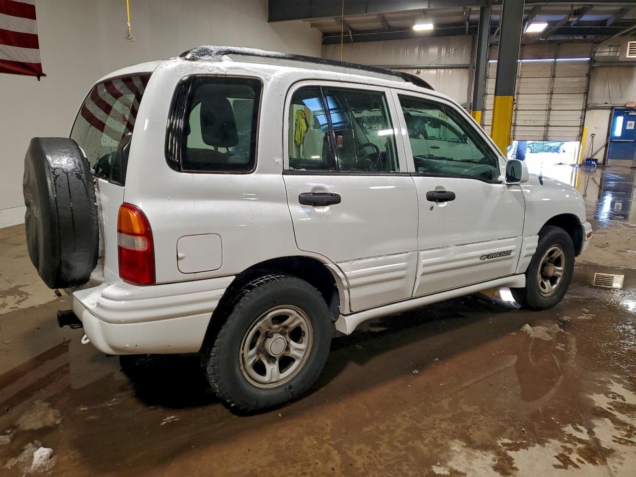 2004 Chevrolet Tracker Lt White vin: 2CNBJ634546907066