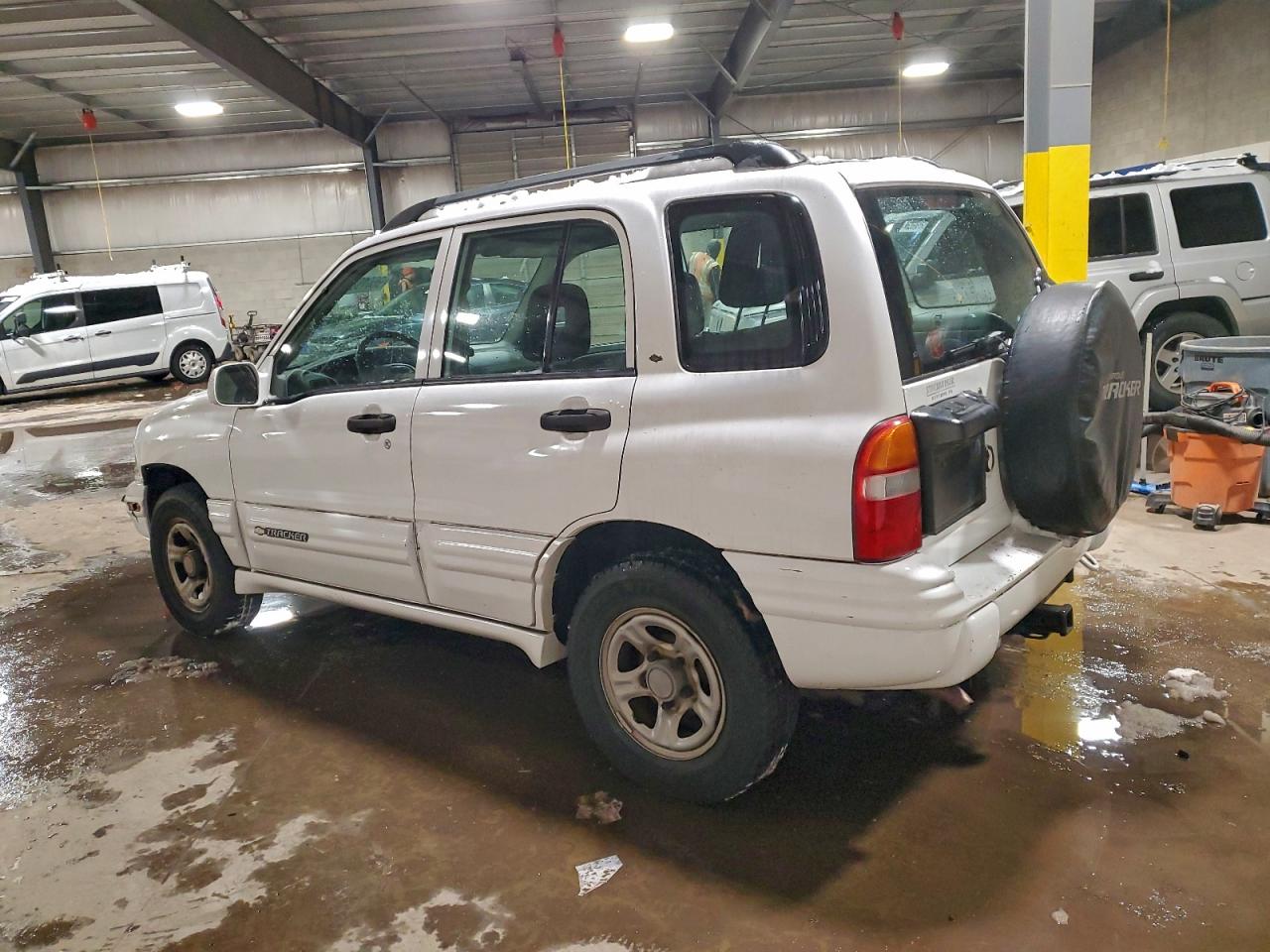 2004 Chevrolet Tracker Lt White vin: 2CNBJ634546907066