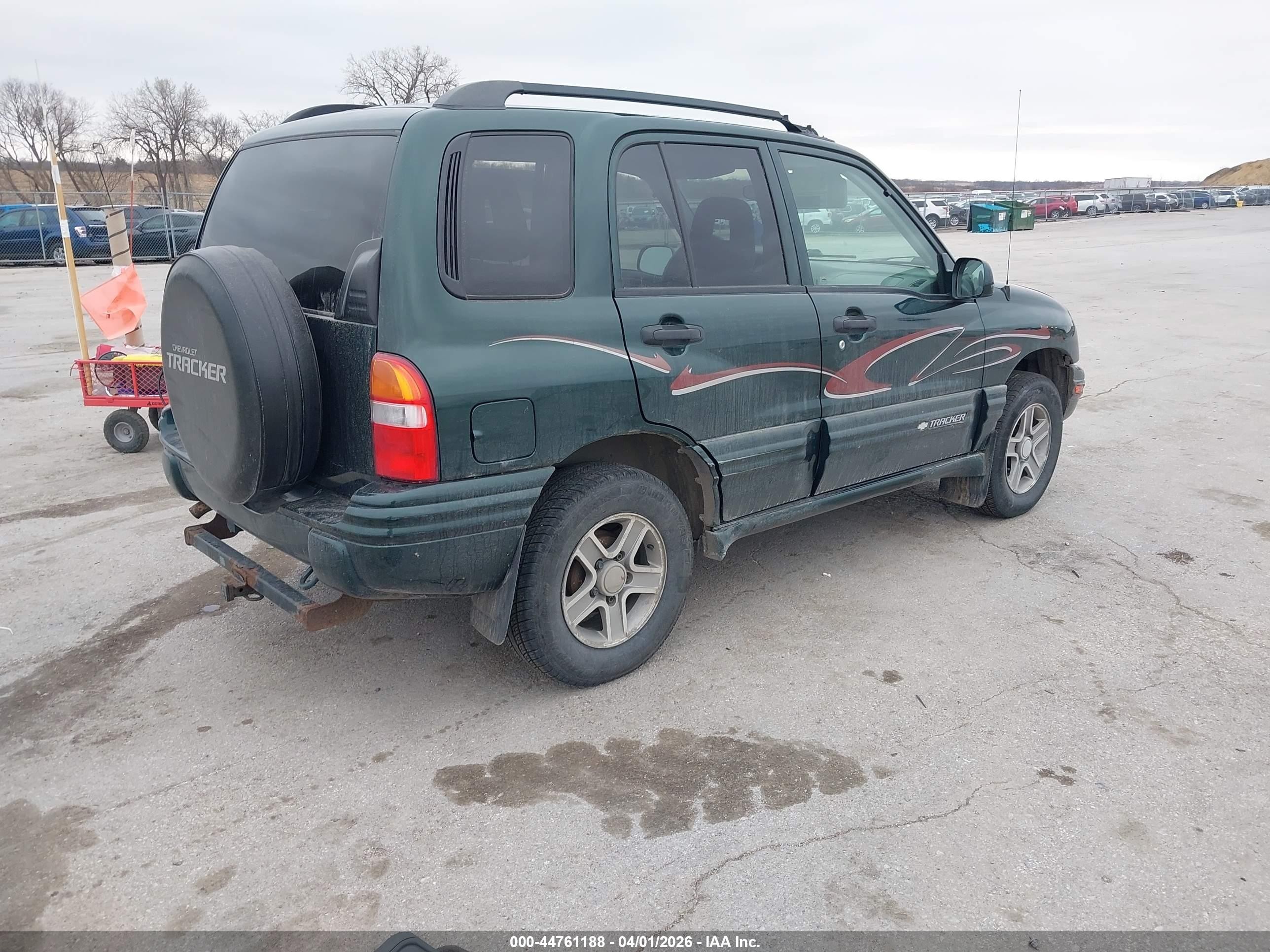 2004 Chevrolet Tracker Lt Green vin: 2CNBJ634646907934