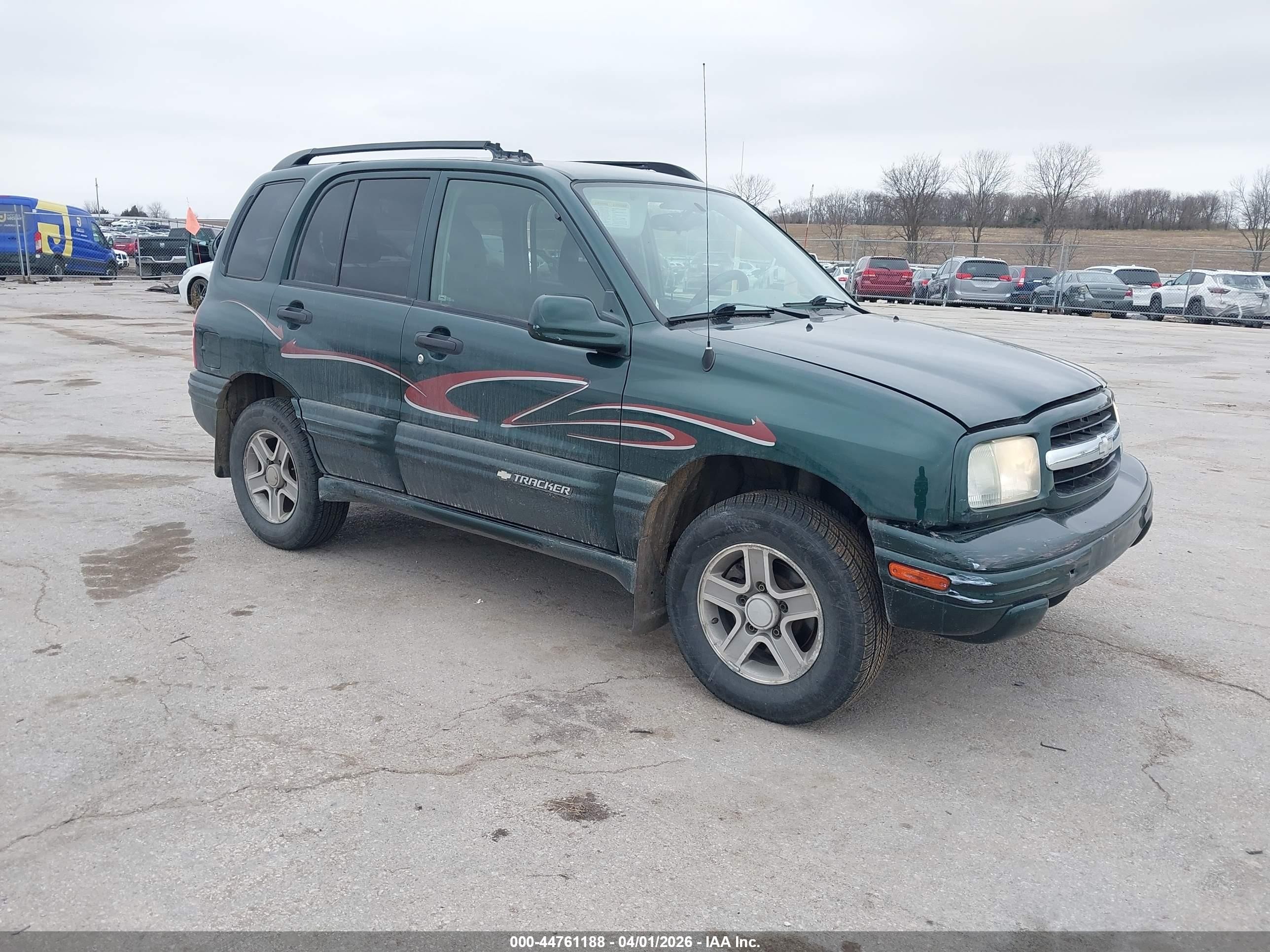 2004 Chevrolet Tracker Lt Green vin: 2CNBJ634646907934