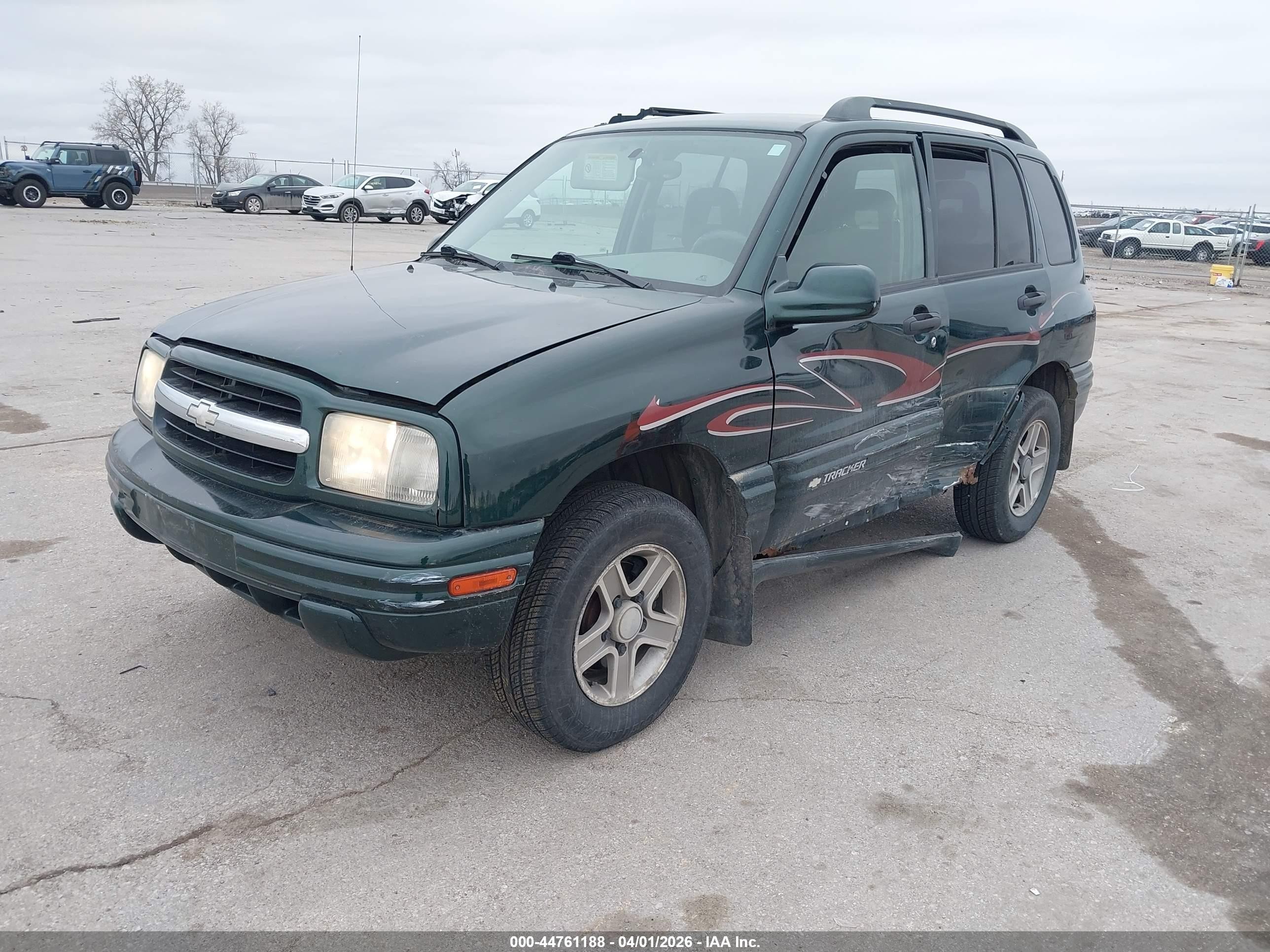 2004 Chevrolet Tracker Lt Green vin: 2CNBJ634646907934