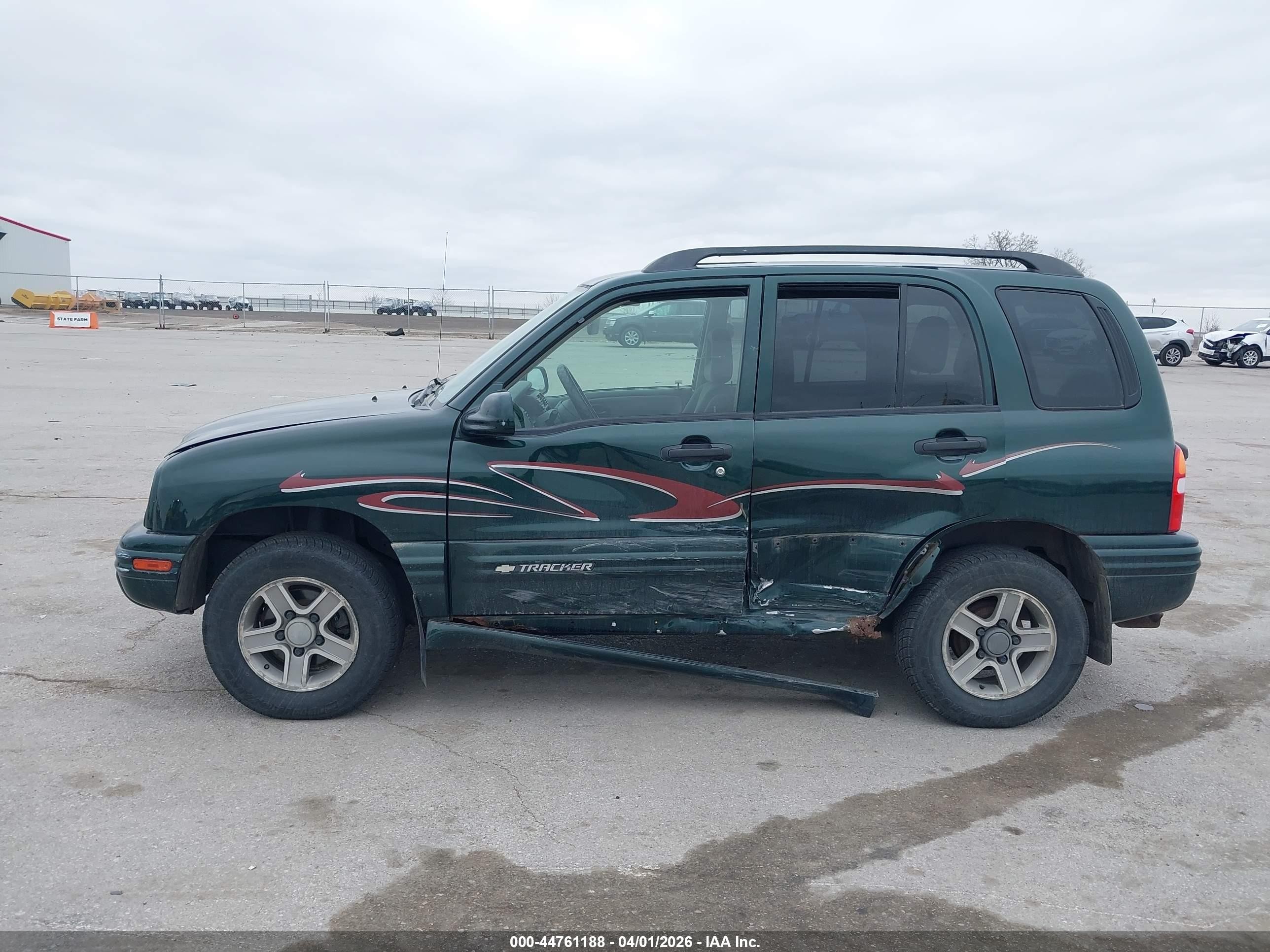 2004 Chevrolet Tracker Lt Green vin: 2CNBJ634646907934