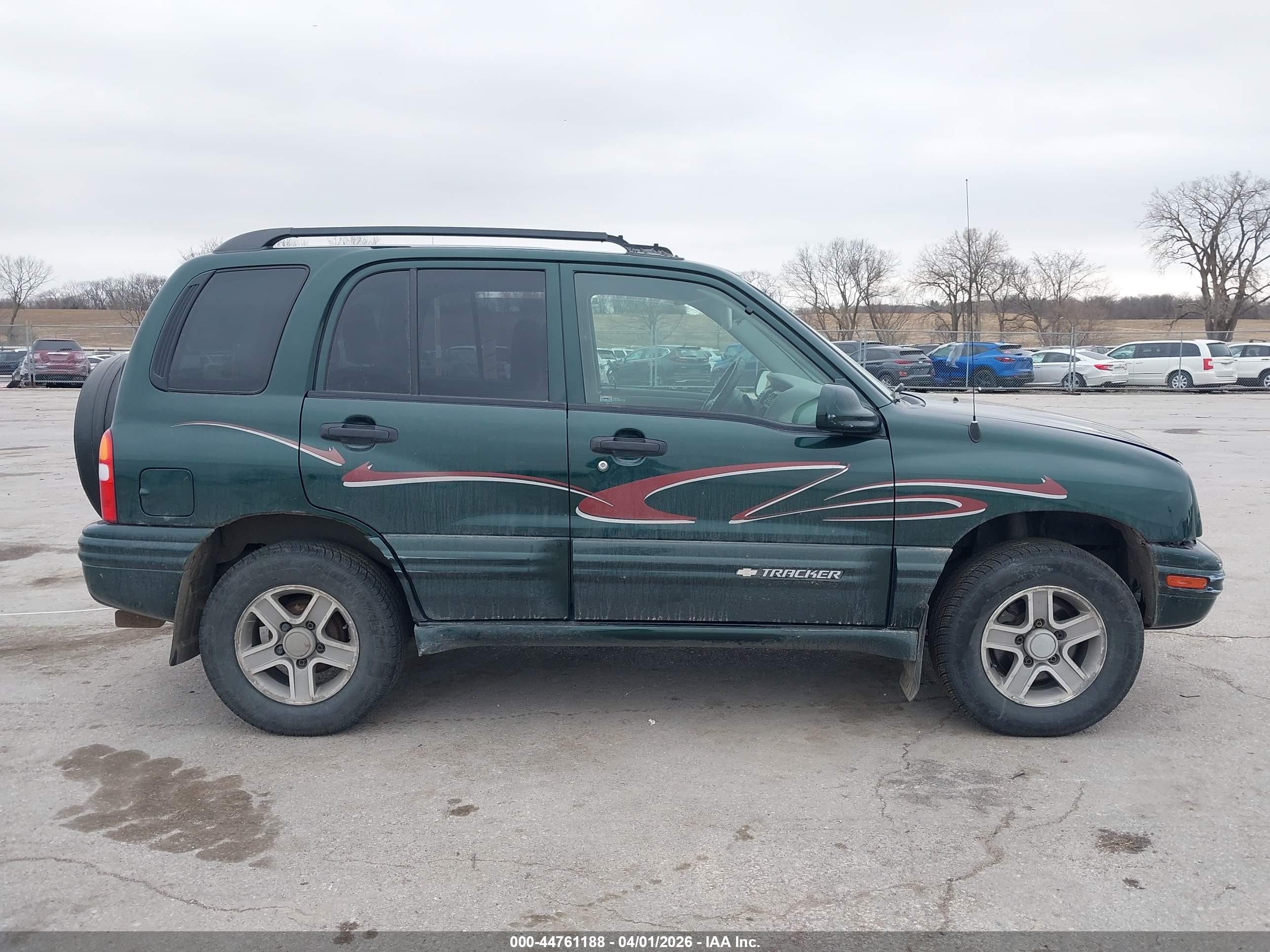 2004 Chevrolet Tracker Lt Green vin: 2CNBJ634646907934