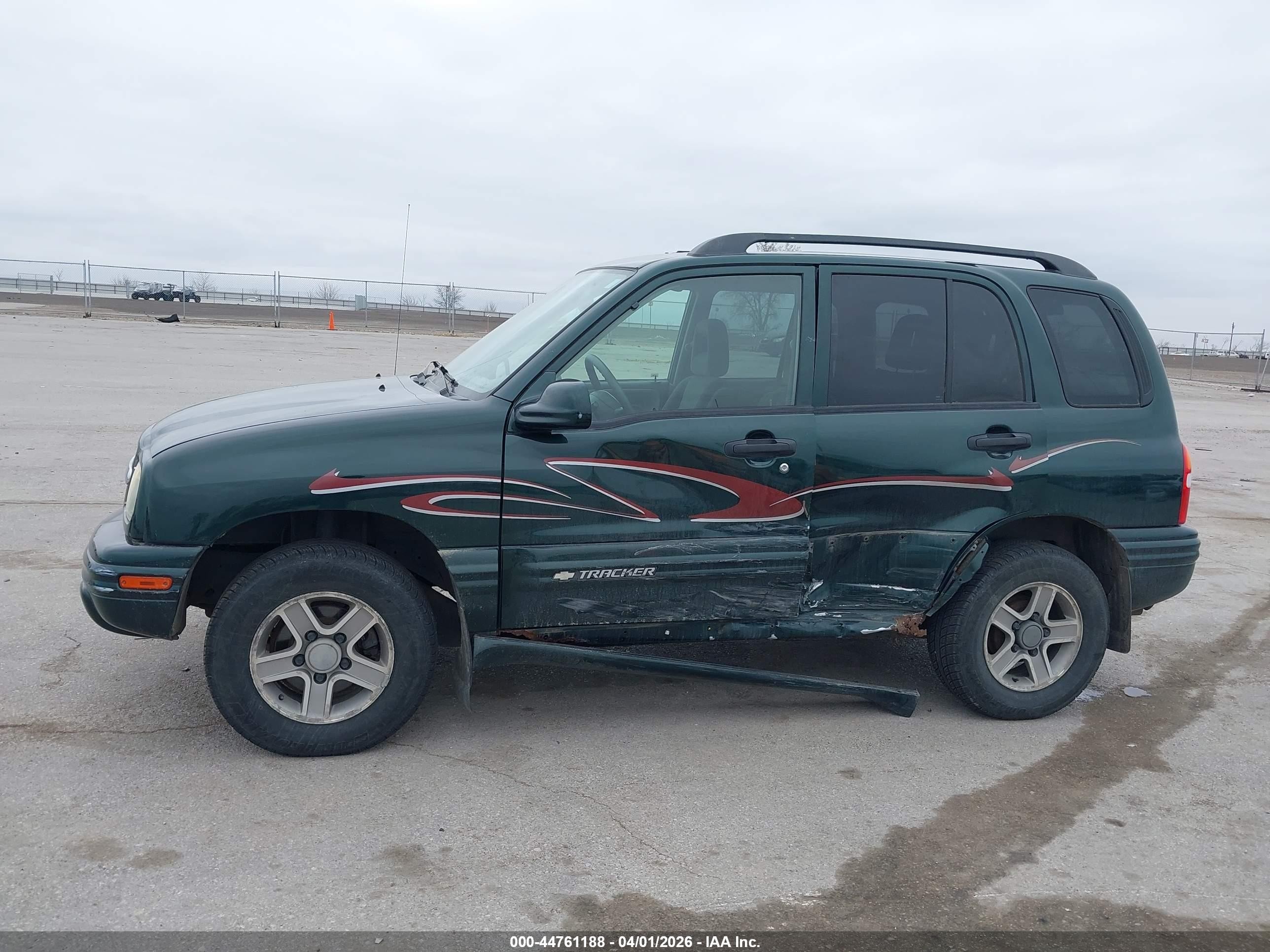 2004 Chevrolet Tracker Lt Green vin: 2CNBJ634646907934