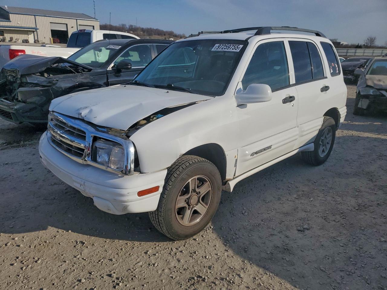 2004 Chevrolet Tracker Lt White vin: 2CNBJ634946900539