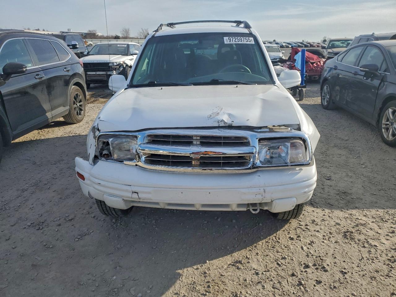 2004 Chevrolet Tracker Lt White vin: 2CNBJ634946900539